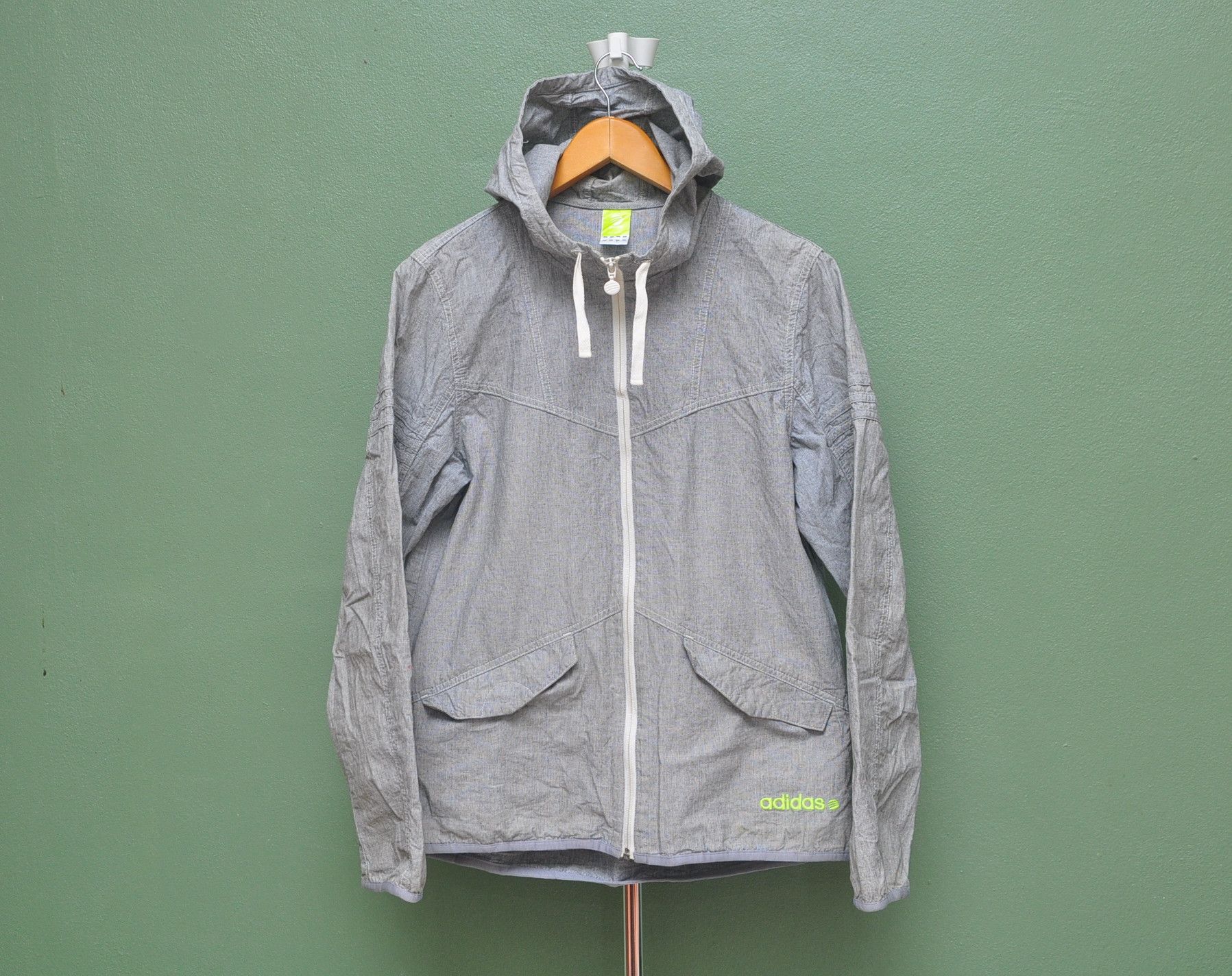 Adidas × Designer × Japanese Brand Adidas Hoodie Sweater / track stripe athletic joggers Size US M / EU 48-50 / 2 - 1 Thumbnail