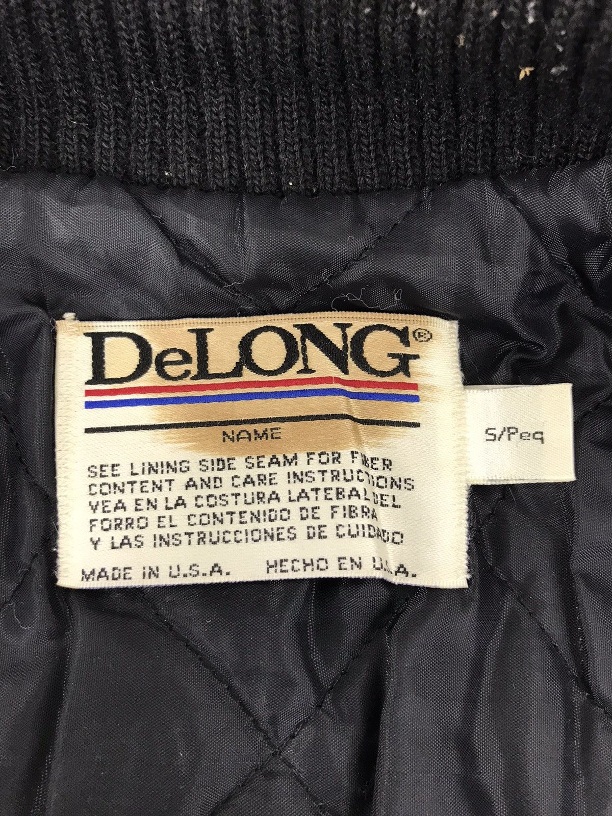 Delong × Vintage Vintage DeLong Bears Faw Tokyo AG 85 Varsity Leather Jacket Size US M / EU 48-50 / 2 - 6 Thumbnail