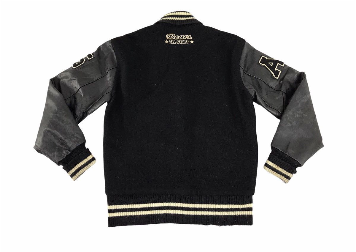 Delong × Vintage Vintage DeLong Bears Faw Tokyo AG 85 Varsity Leather Jacket Size US M / EU 48-50 / 2 - 4 Thumbnail