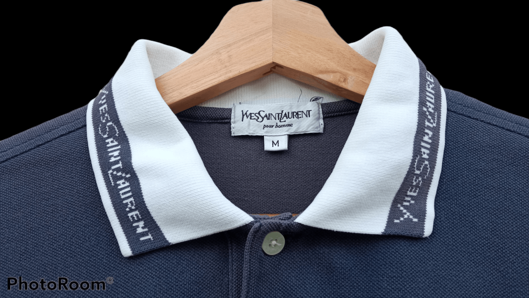 Vintage × Yves Saint Laurent 🔥🔥YSL Yves Saint Laurent Polo T-Shirt Size US M / EU 48-50 / 2 - 18 Thumbnail