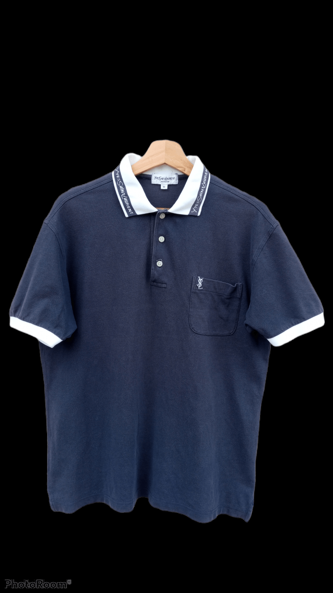 Vintage × Yves Saint Laurent 🔥🔥YSL Yves Saint Laurent Polo T-Shirt Size US M / EU 48-50 / 2 - 1 Thumbnail
