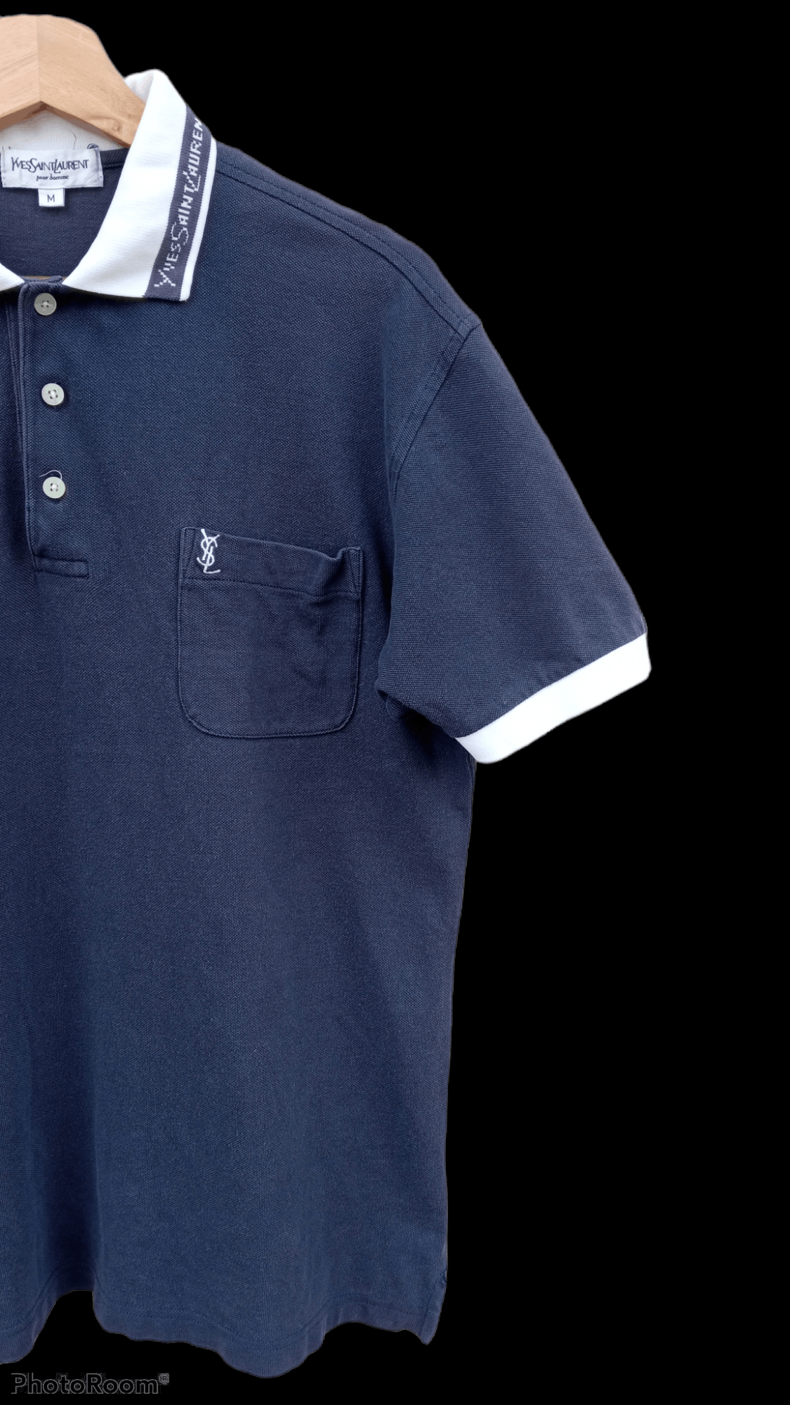 Vintage × Yves Saint Laurent 🔥🔥YSL Yves Saint Laurent Polo T-Shirt Size US M / EU 48-50 / 2 - 5 Thumbnail