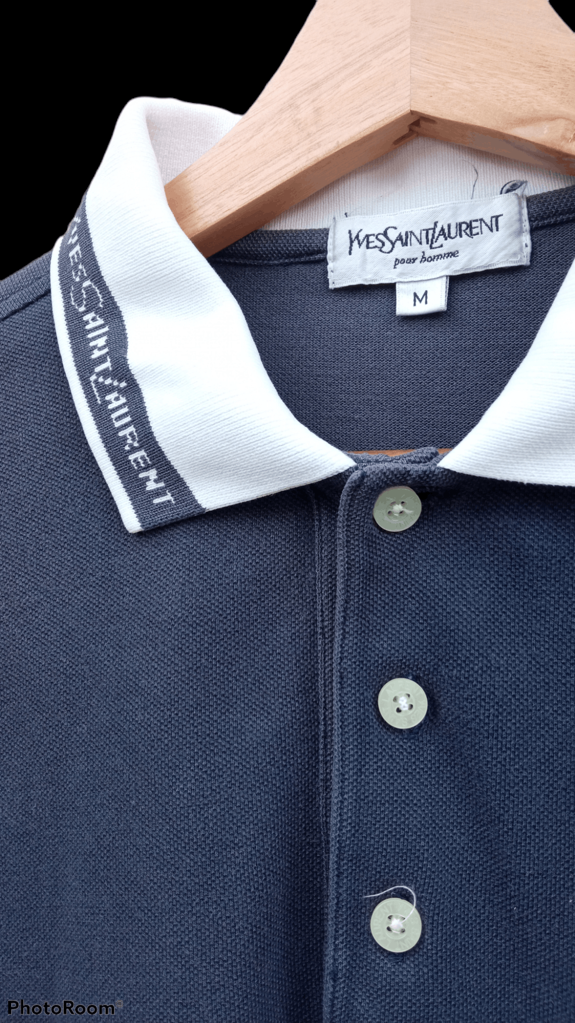 Vintage × Yves Saint Laurent 🔥🔥YSL Yves Saint Laurent Polo T-Shirt Size US M / EU 48-50 / 2 - 19 Thumbnail