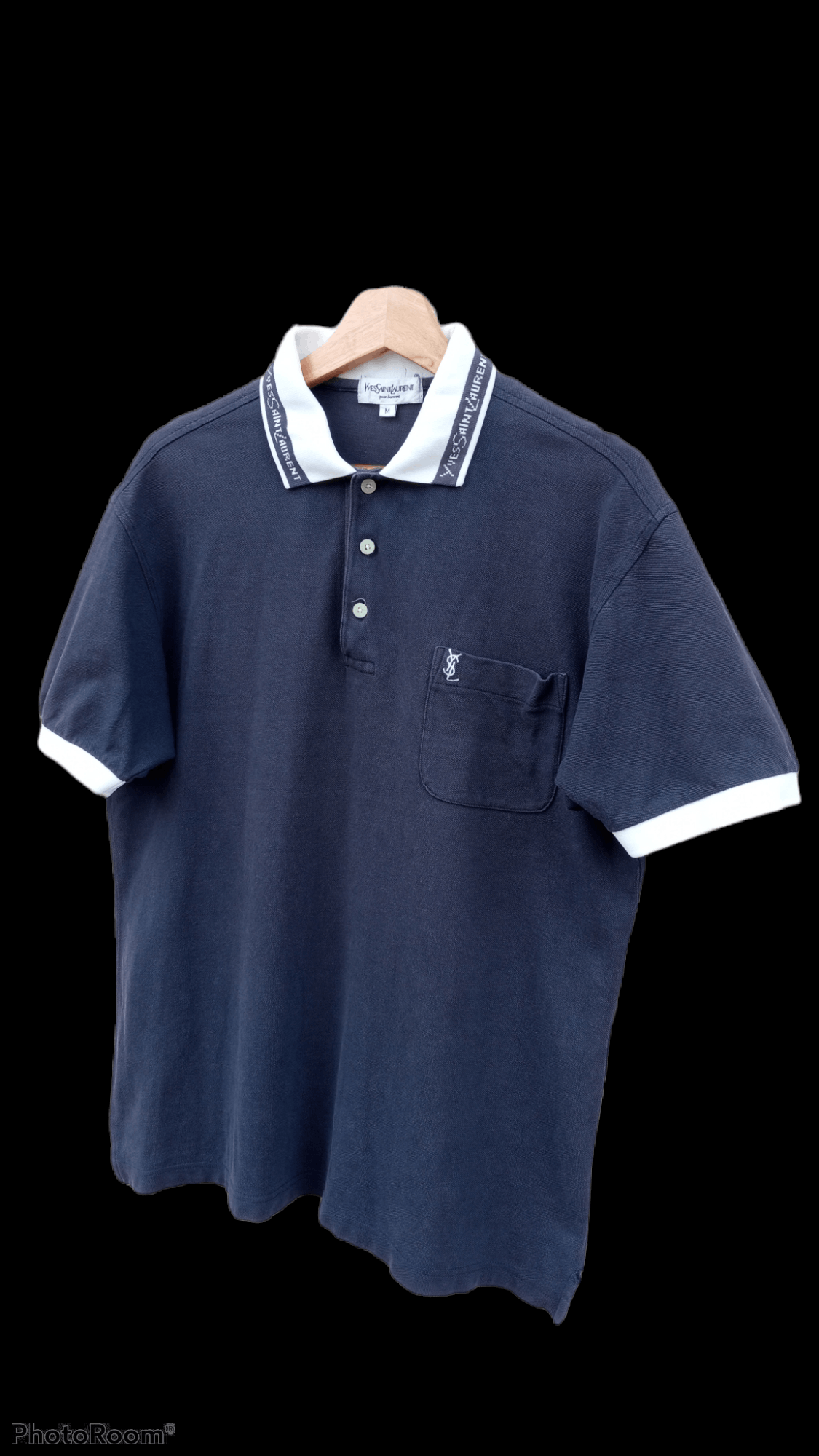 Vintage × Yves Saint Laurent 🔥🔥YSL Yves Saint Laurent Polo T-Shirt Size US M / EU 48-50 / 2 - 3 Thumbnail