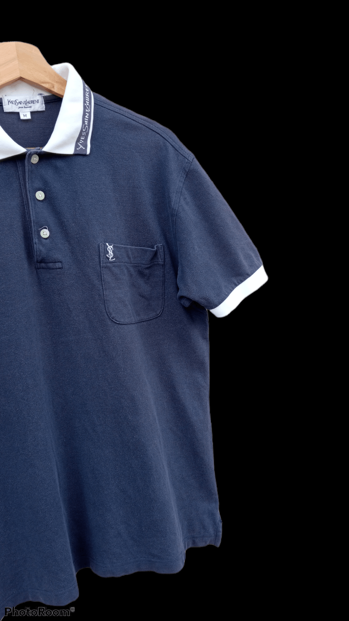 Vintage × Yves Saint Laurent 🔥🔥YSL Yves Saint Laurent Polo T-Shirt Size US M / EU 48-50 / 2 - 12 Thumbnail