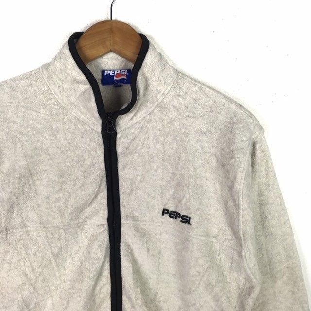 Pepsi × Vintage Vintage PEPSI Small Logo Fleece Zipper Sweater Jacket Size US S / EU 44-46 / 1 - 3 Thumbnail