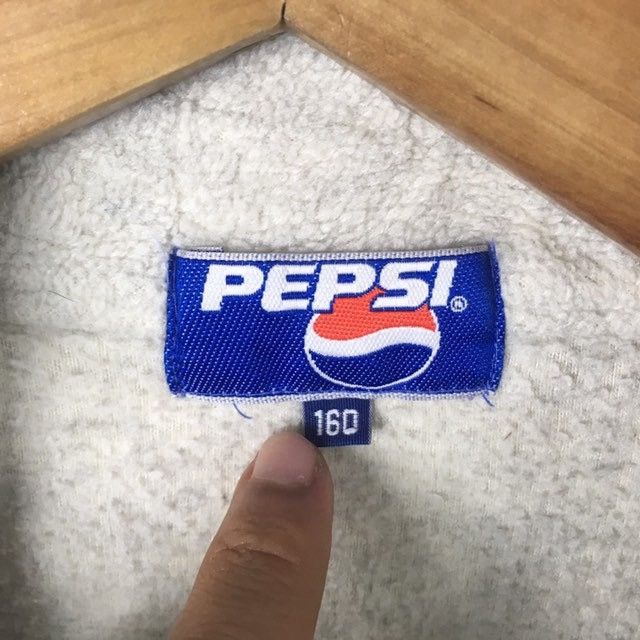 Pepsi × Vintage Vintage PEPSI Small Logo Fleece Zipper Sweater Jacket Size US S / EU 44-46 / 1 - 4 Thumbnail