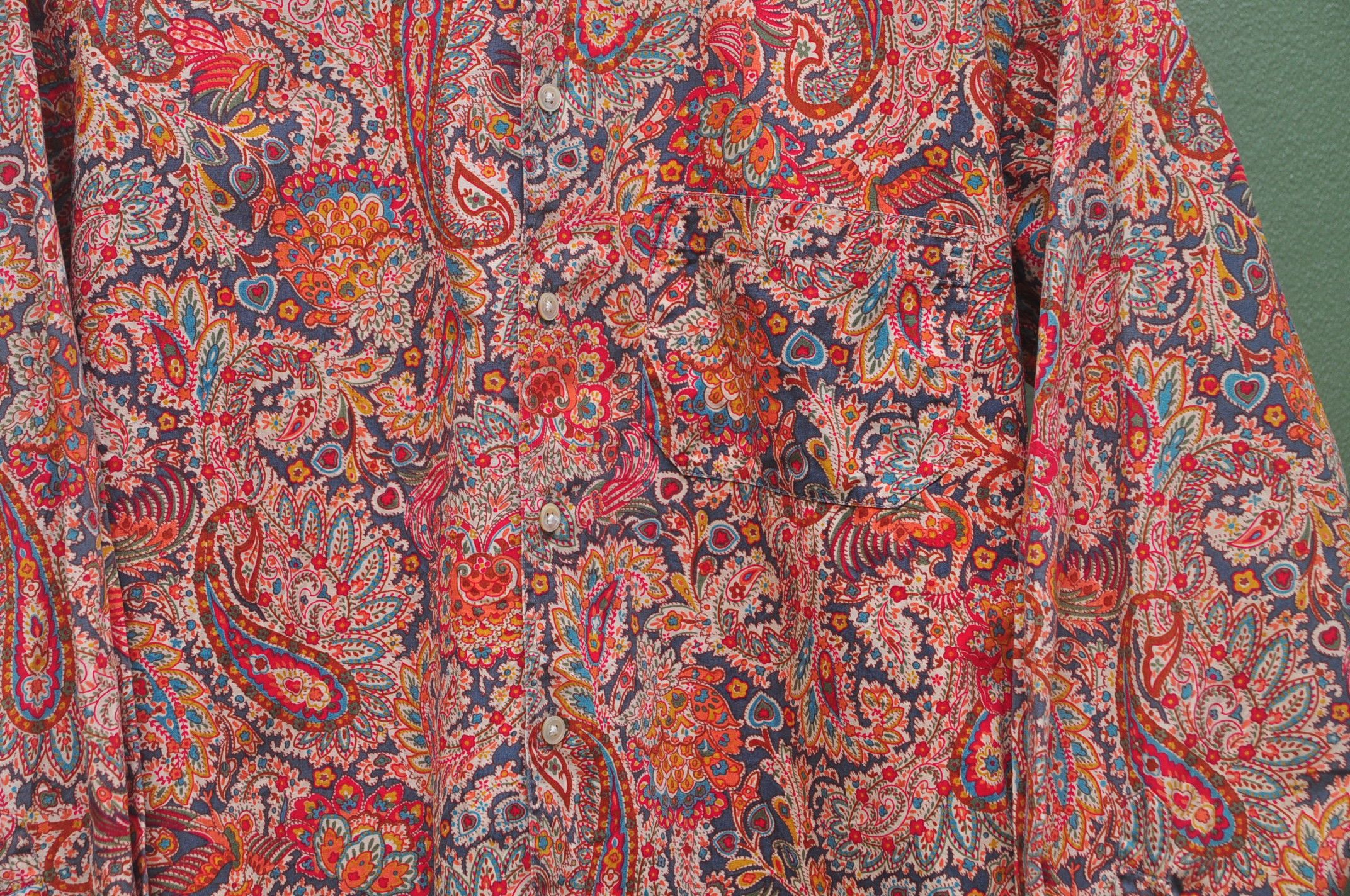 Japanese Brand × Vintage Vintage Schiatti Classic Texture Multicolour Shirt Size US L / EU 52-54 / 3 - 4 Thumbnail