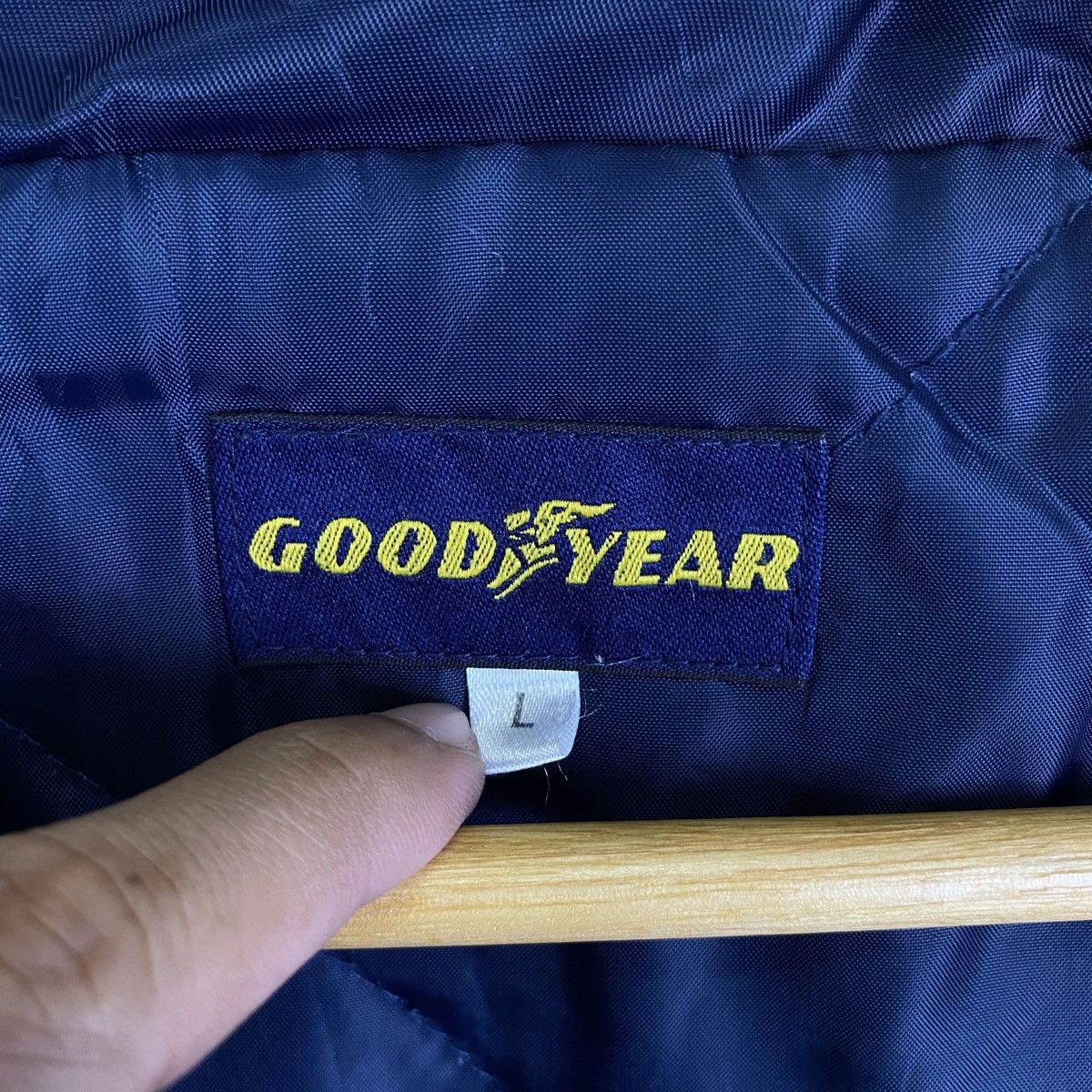 Sports Specialties × Vintage Vintage GOOD YEAR Tyre Crew Big Logo Light Jacket Size US L / EU 52-54 / 3 - 7 Thumbnail