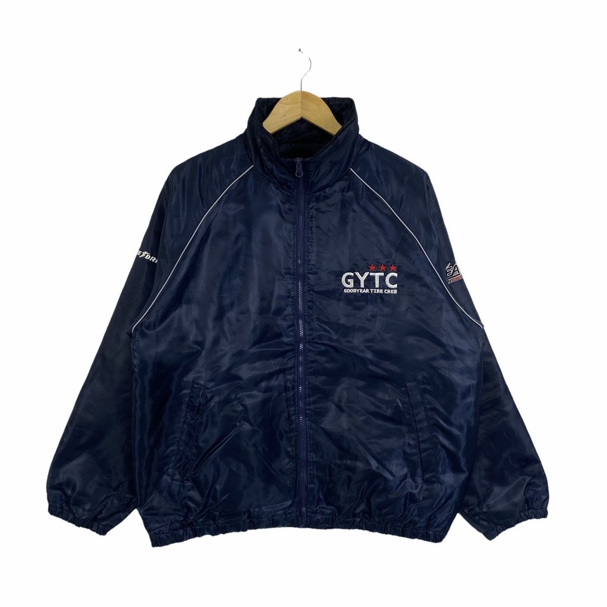 Sports Specialties × Vintage Vintage GOOD YEAR Tyre Crew Big Logo Light Jacket Size US L / EU 52-54 / 3 - 1 Thumbnail