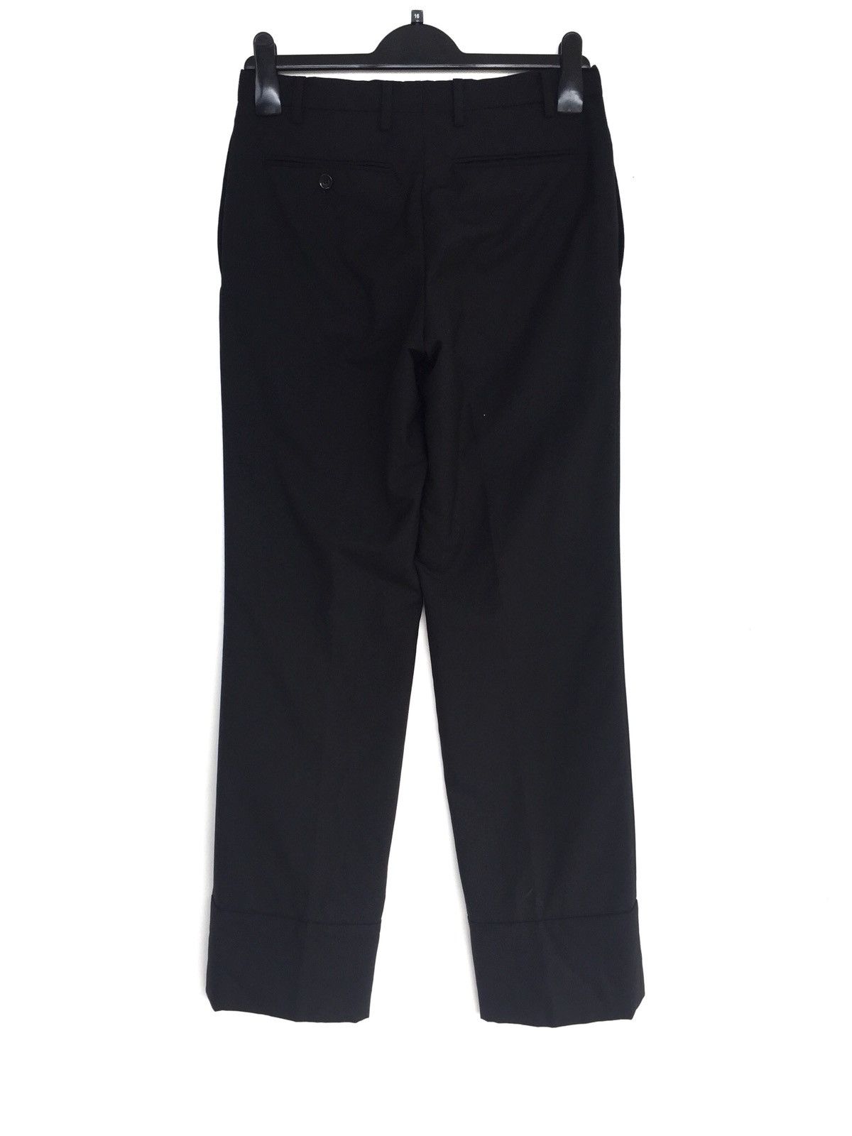 Masaki Matsushima 🇯🇵 Ideal Designer Minimal Leg Joint Wool Pants Size US 29 - 4 Thumbnail