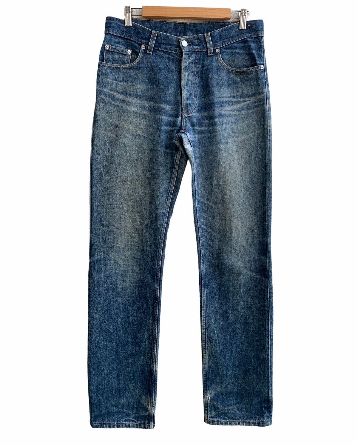 Vintage Helmut Lang Distressed Trash Denim