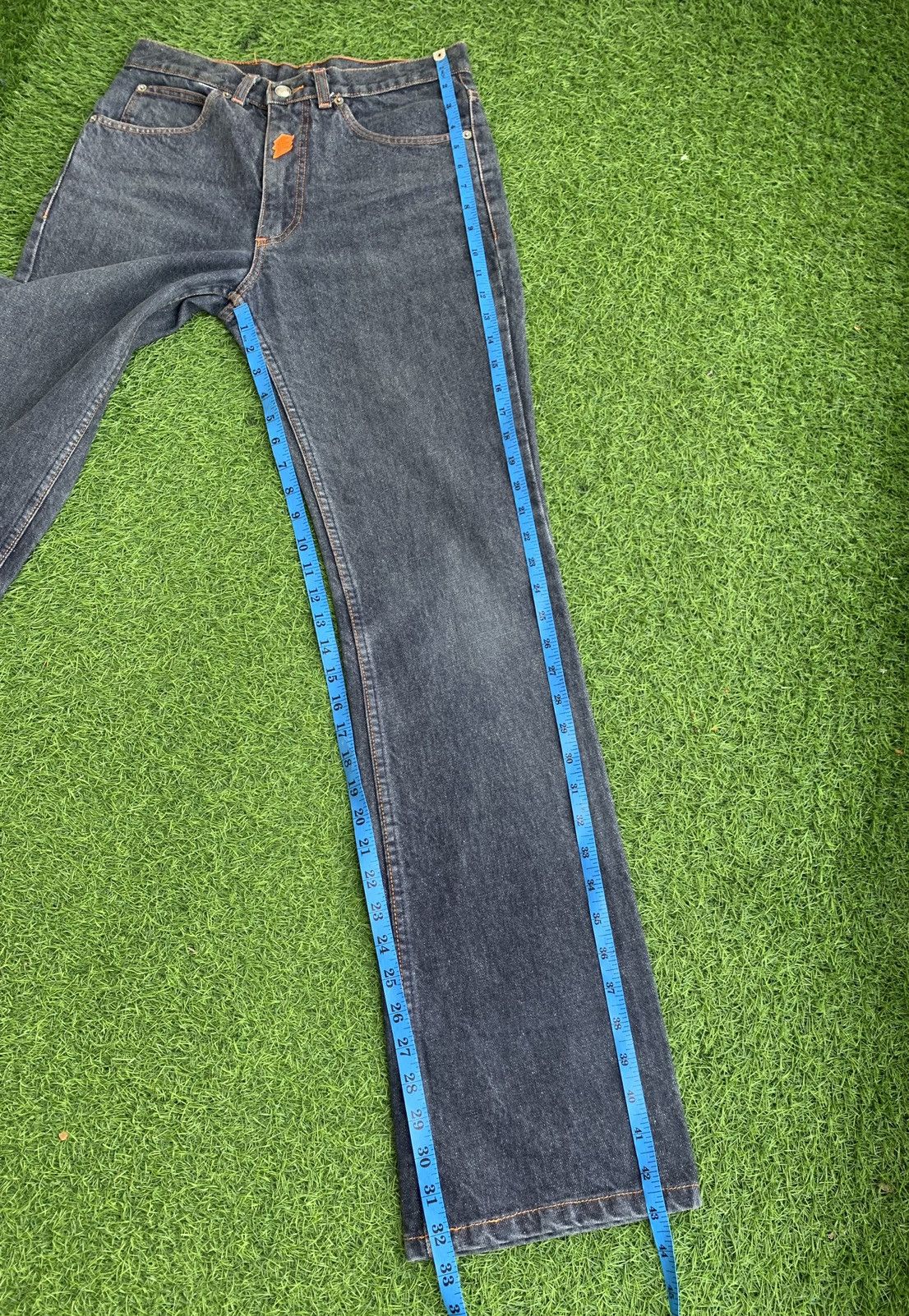 Walter Van Beirendonck W & LT - "Kiss the Future" Lightning Bolt Jeans Size US 30 / EU 46 - 19 Thumbnail