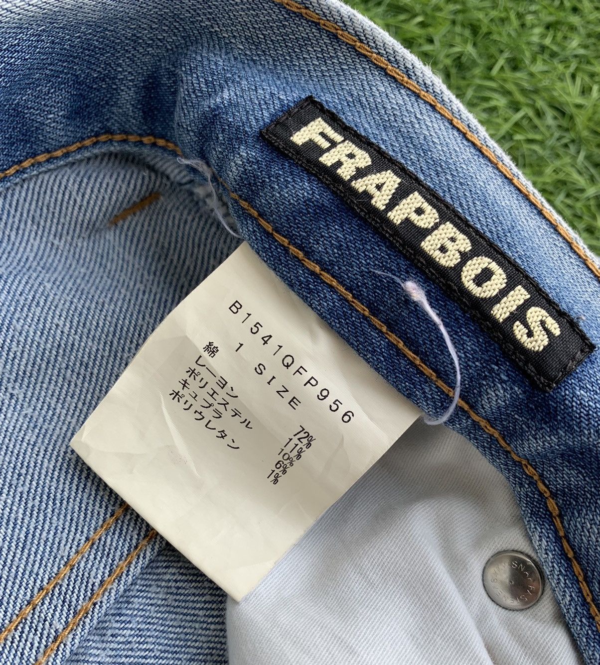 Frapbois Japanese Brand Frapbois X Paul Klee Baggie Jeans Size US 31 - 13 Thumbnail