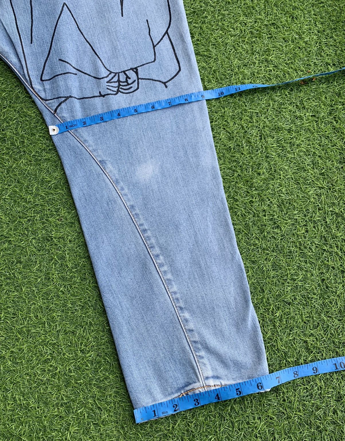 Frapbois Japanese Brand Frapbois X Paul Klee Baggie Jeans Size US 31 - 20 Thumbnail