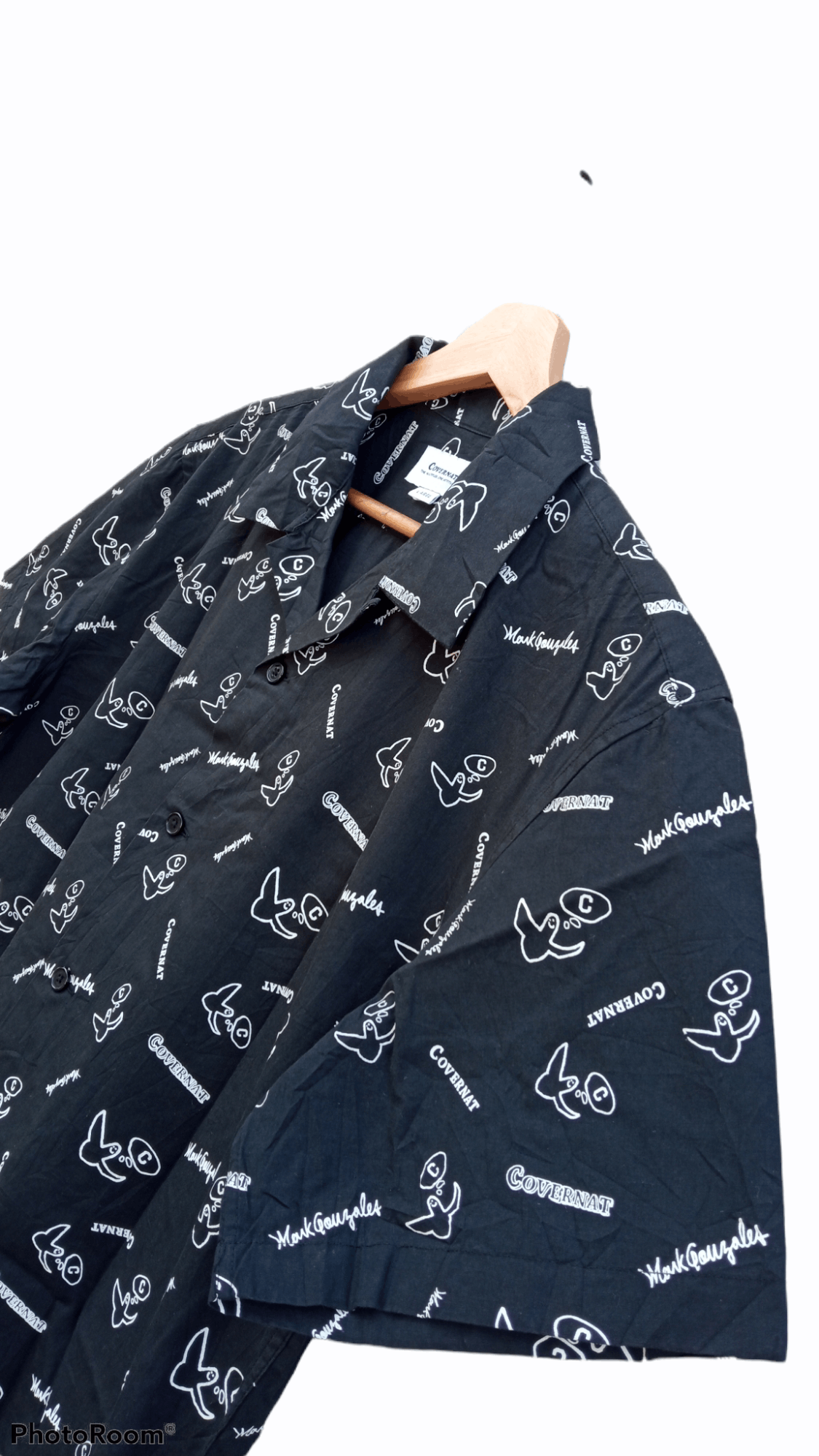COVERNAT × Japanese Brand 🔥🔥Covernat x Mark Gonzales Full Print Shirt Size US L / EU 52-54 / 3 - 9 Thumbnail