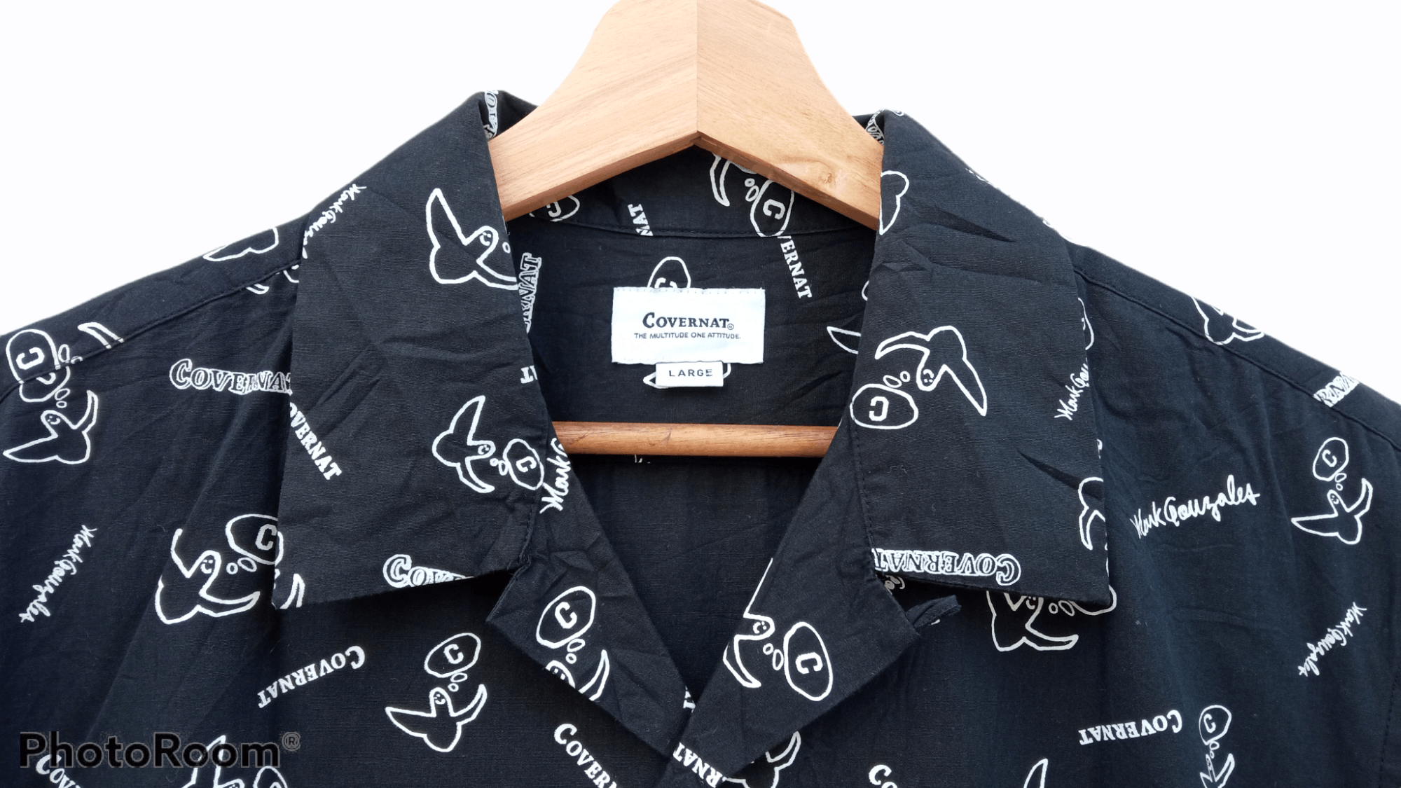 COVERNAT × Japanese Brand 🔥🔥Covernat x Mark Gonzales Full Print Shirt Size US L / EU 52-54 / 3 - 17 Thumbnail