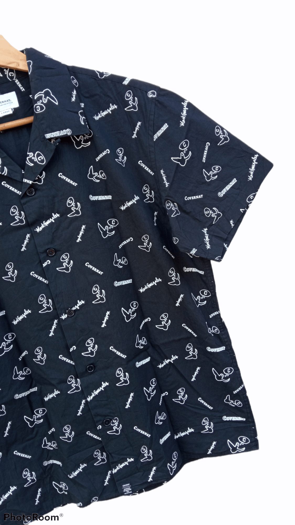 COVERNAT × Japanese Brand 🔥🔥Covernat x Mark Gonzales Full Print Shirt Size US L / EU 52-54 / 3 - 11 Thumbnail