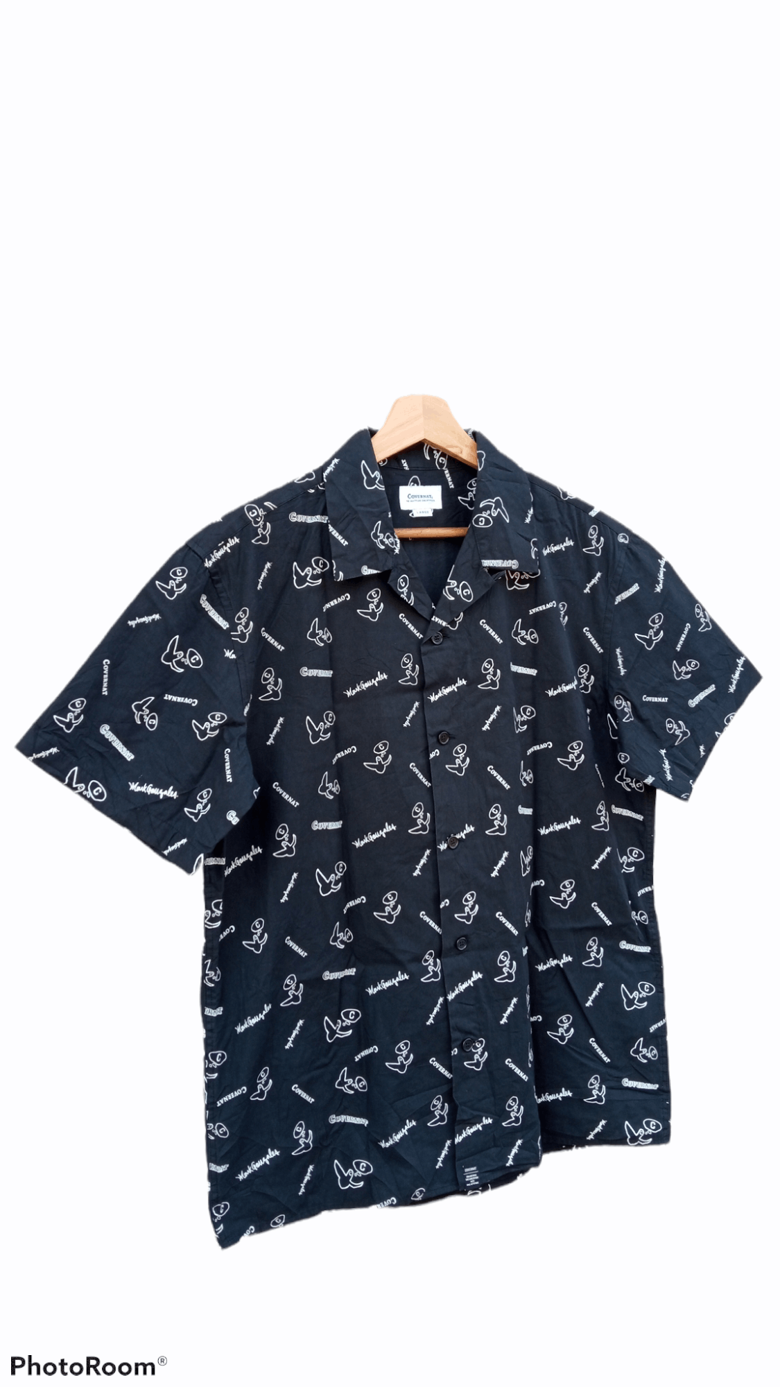 COVERNAT × Japanese Brand 🔥🔥Covernat x Mark Gonzales Full Print Shirt Size US L / EU 52-54 / 3 - 2 Thumbnail