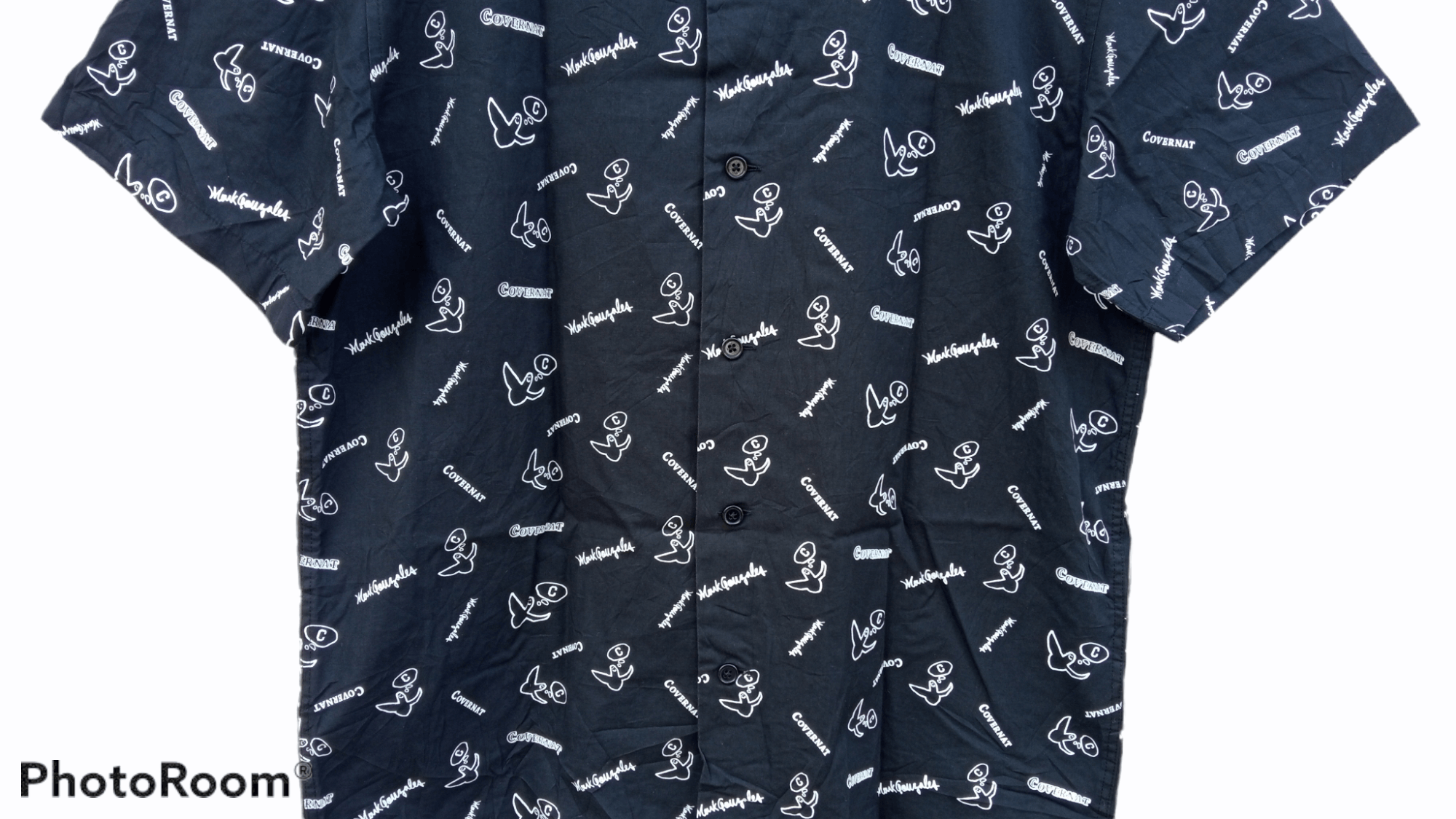 COVERNAT × Japanese Brand 🔥🔥Covernat x Mark Gonzales Full Print Shirt Size US L / EU 52-54 / 3 - 13 Thumbnail