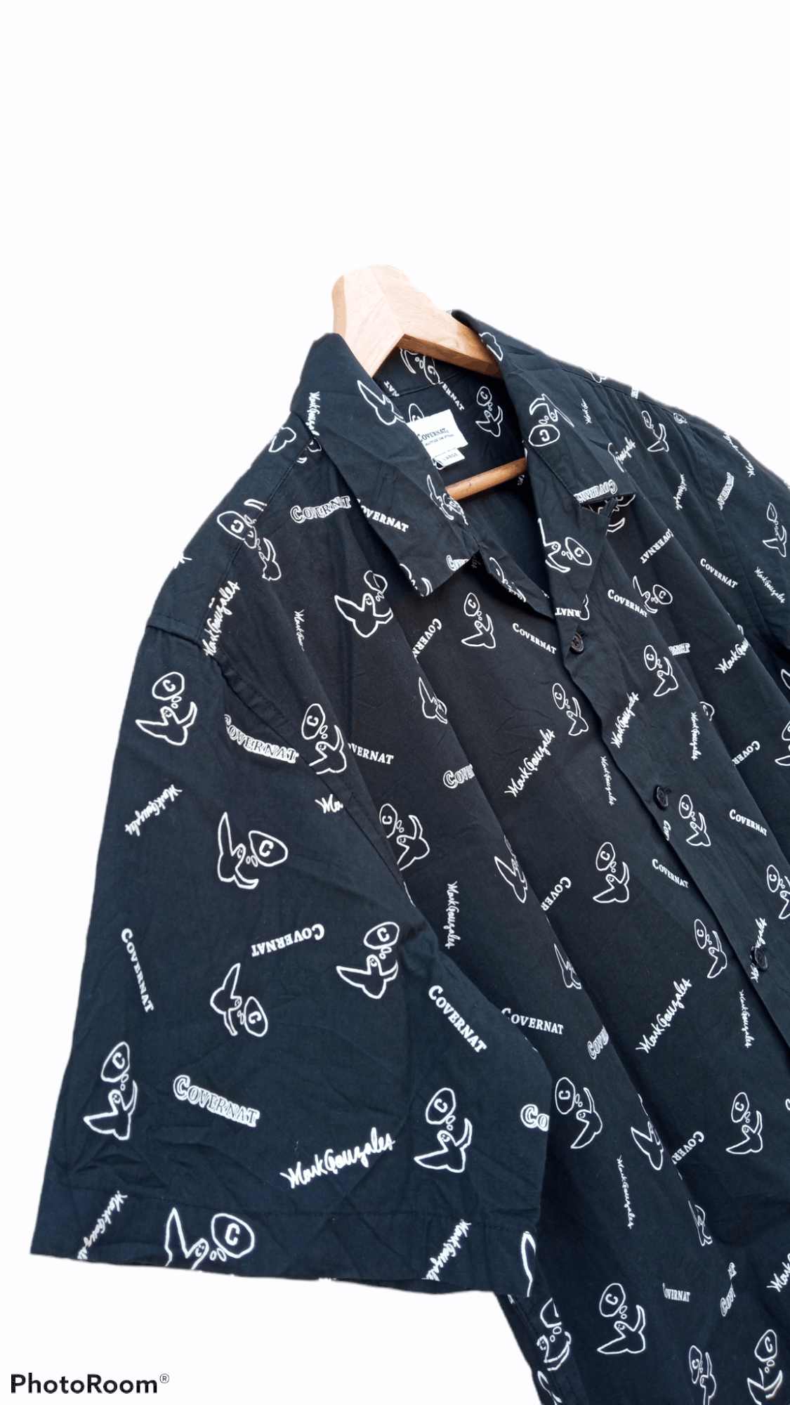 COVERNAT × Japanese Brand 🔥🔥Covernat x Mark Gonzales Full Print Shirt Size US L / EU 52-54 / 3 - 6 Thumbnail