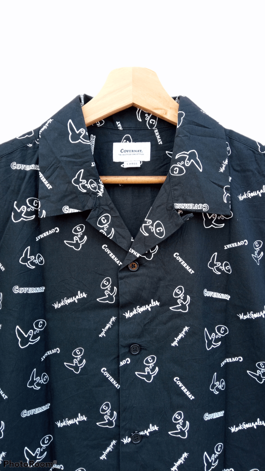 COVERNAT × Japanese Brand 🔥🔥Covernat x Mark Gonzales Full Print Shirt Size US L / EU 52-54 / 3 - 16 Thumbnail