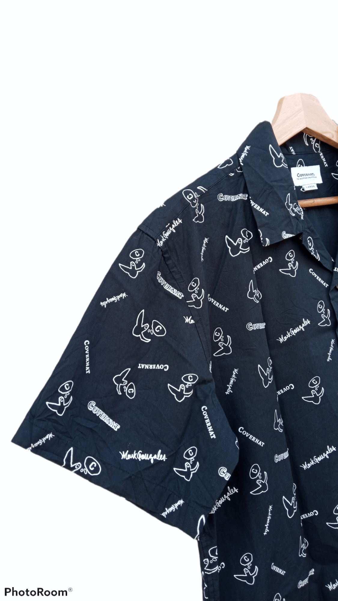 COVERNAT × Japanese Brand 🔥🔥Covernat x Mark Gonzales Full Print Shirt Size US L / EU 52-54 / 3 - 7 Thumbnail
