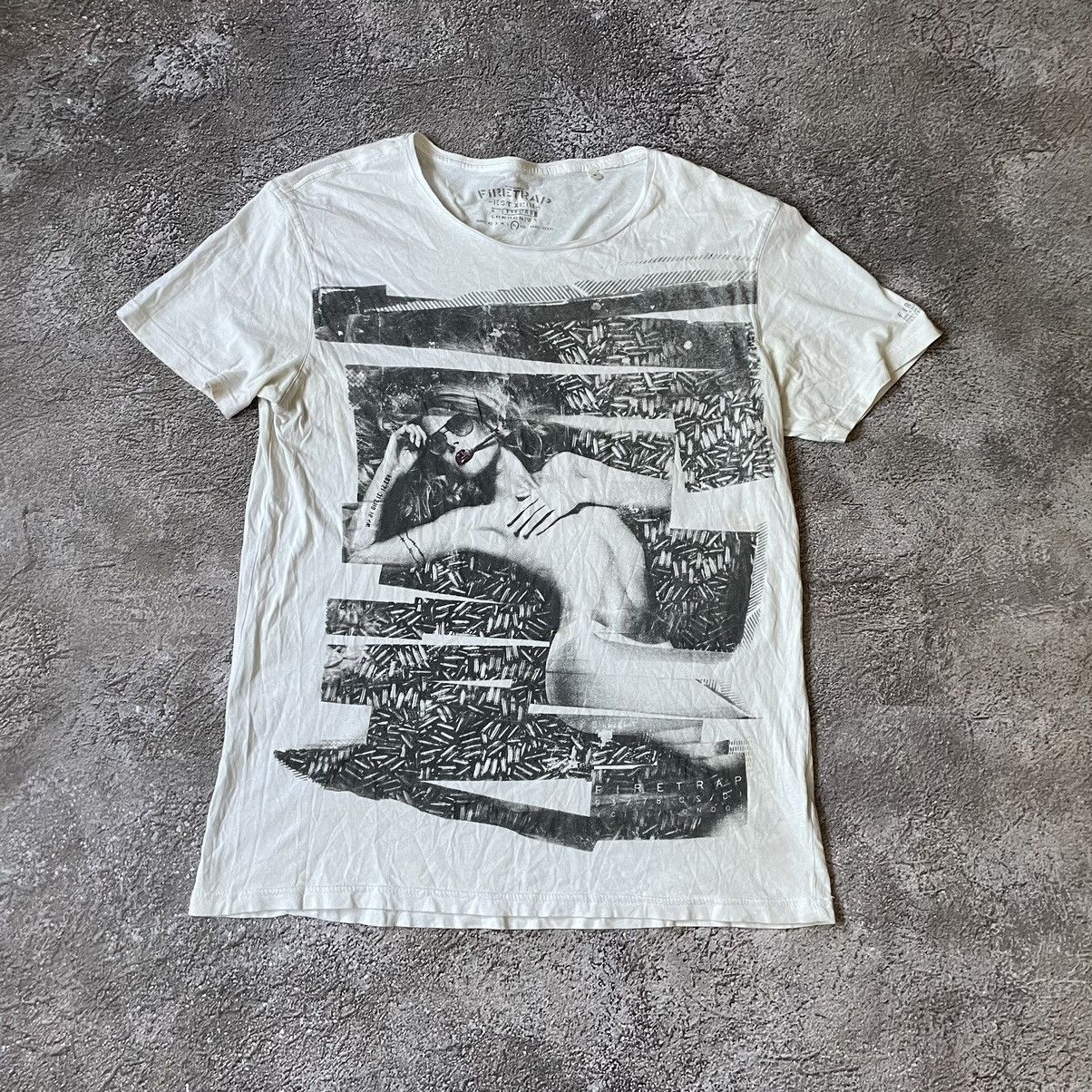 Vintage Vintage Y2K Sun Faded Graphic Tee Streetwear Archive Boxy XL Size US XL / EU 56 / 4 - 1 Thumbnail