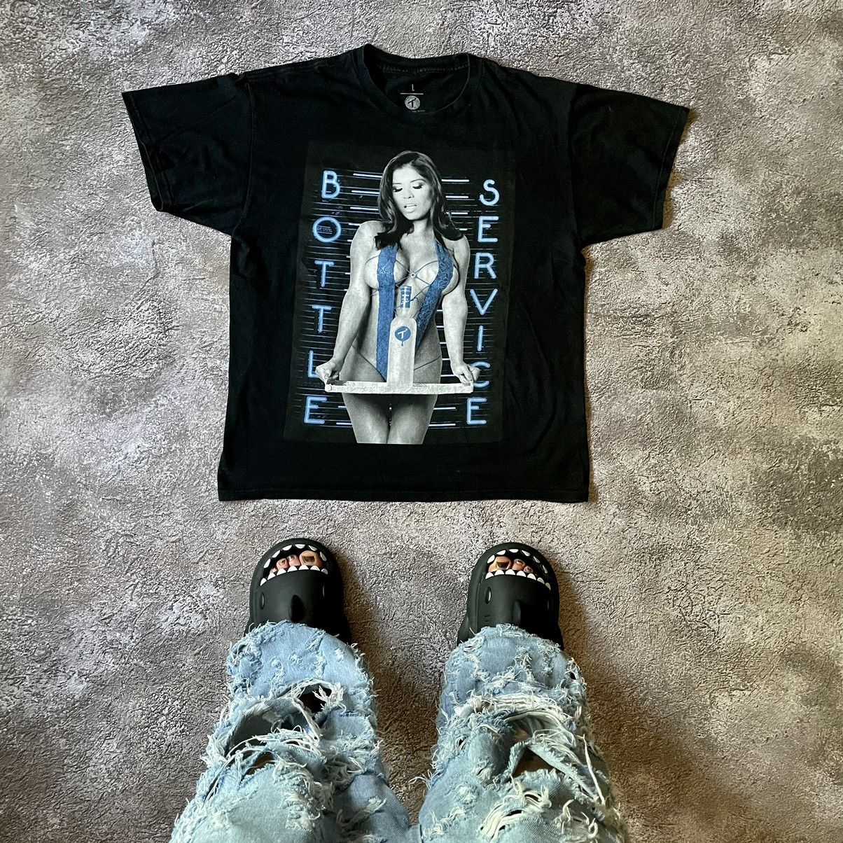 Vintage Vintage Y2K Graphic Tee Sun Faded Streetwear Swag Boxy L Size US L / EU 52-54 / 3 - 1 Thumbnail