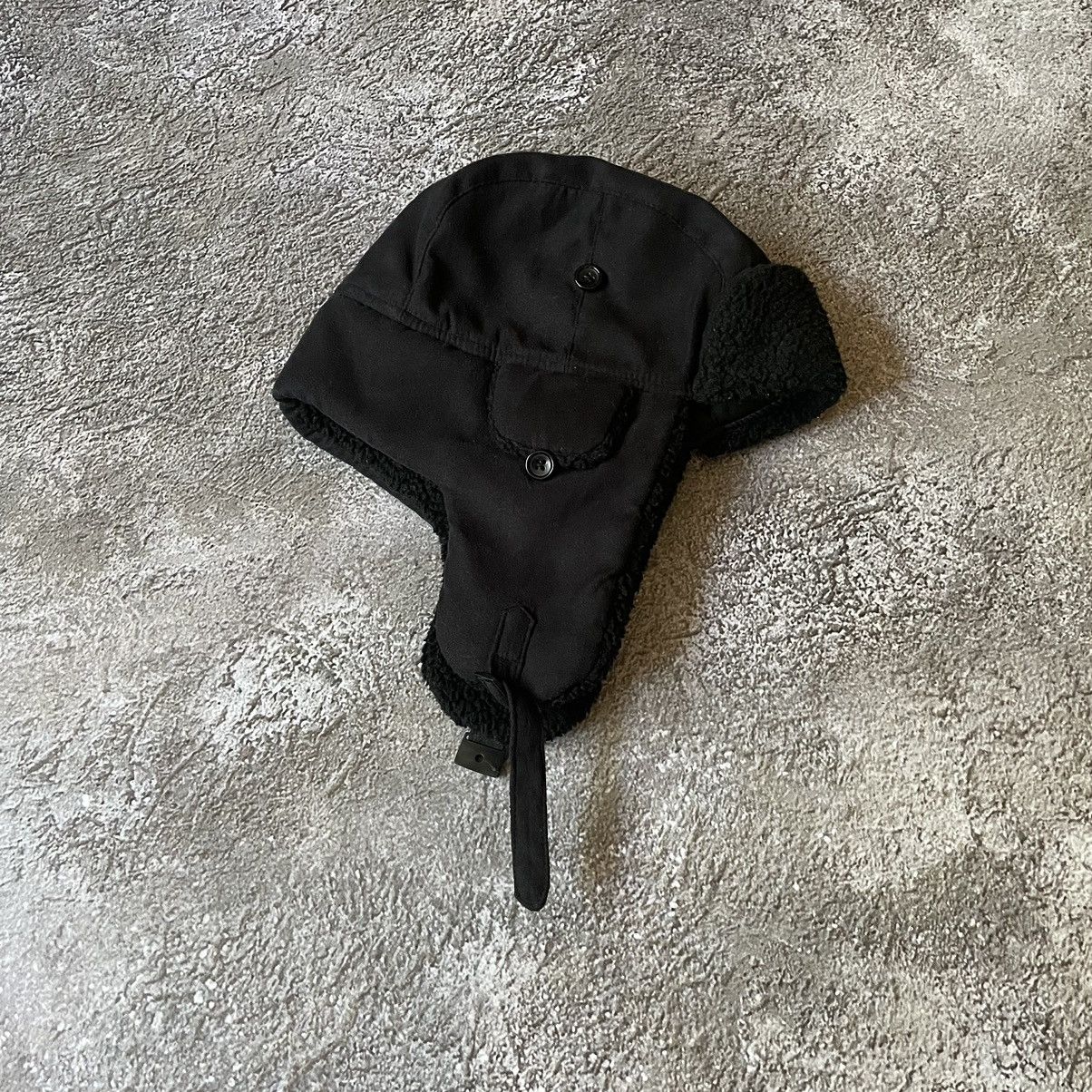Vintage Vintage 90s Mohair Beanie Grunge Streetwear Black Logo OS Size ONE SIZE - 3 Thumbnail