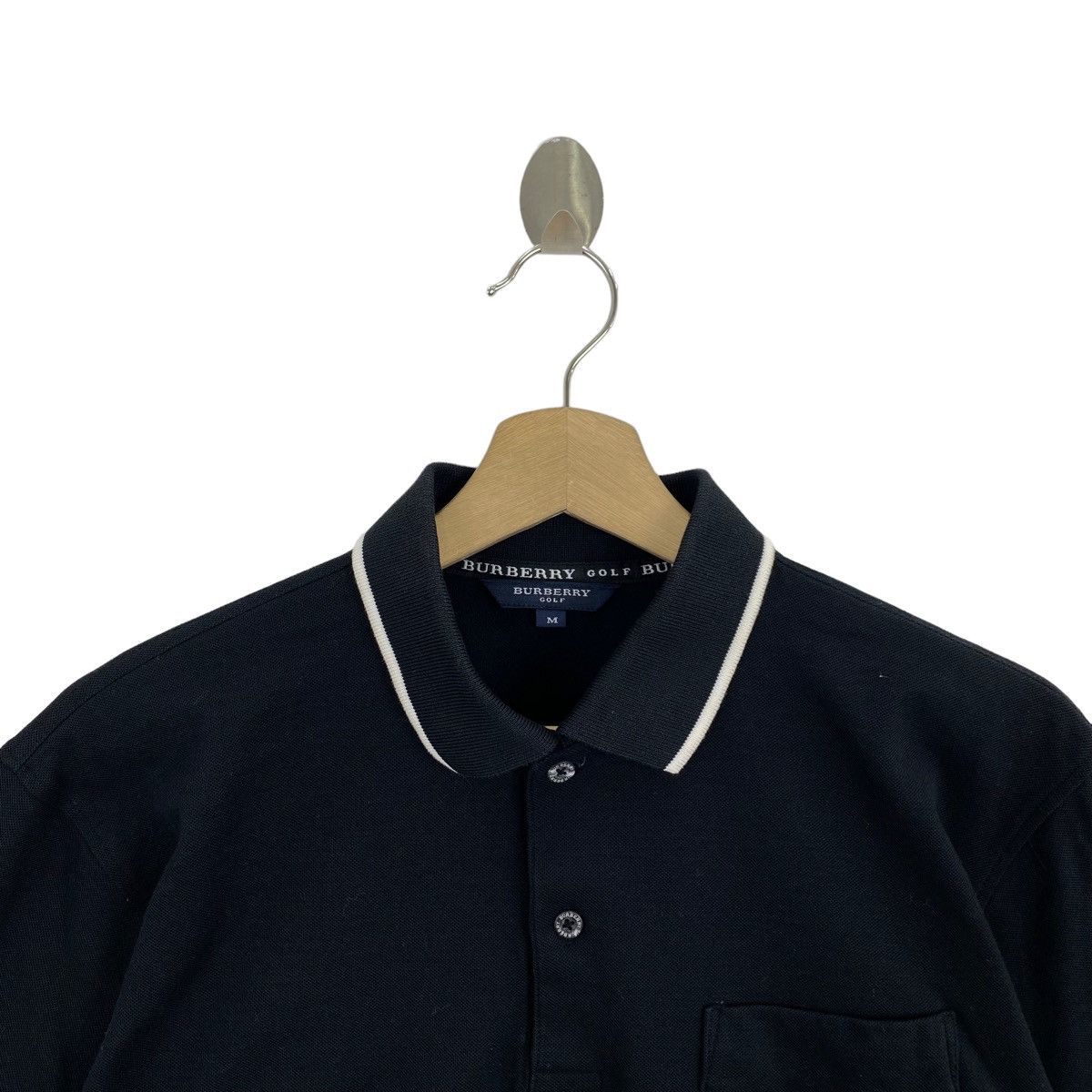 Burberry × Vintage Vintage BURBERRYS GOLF Tartan Small Embroidered Brand On Size US M / EU 48-50 / 2 - 2 Thumbnail