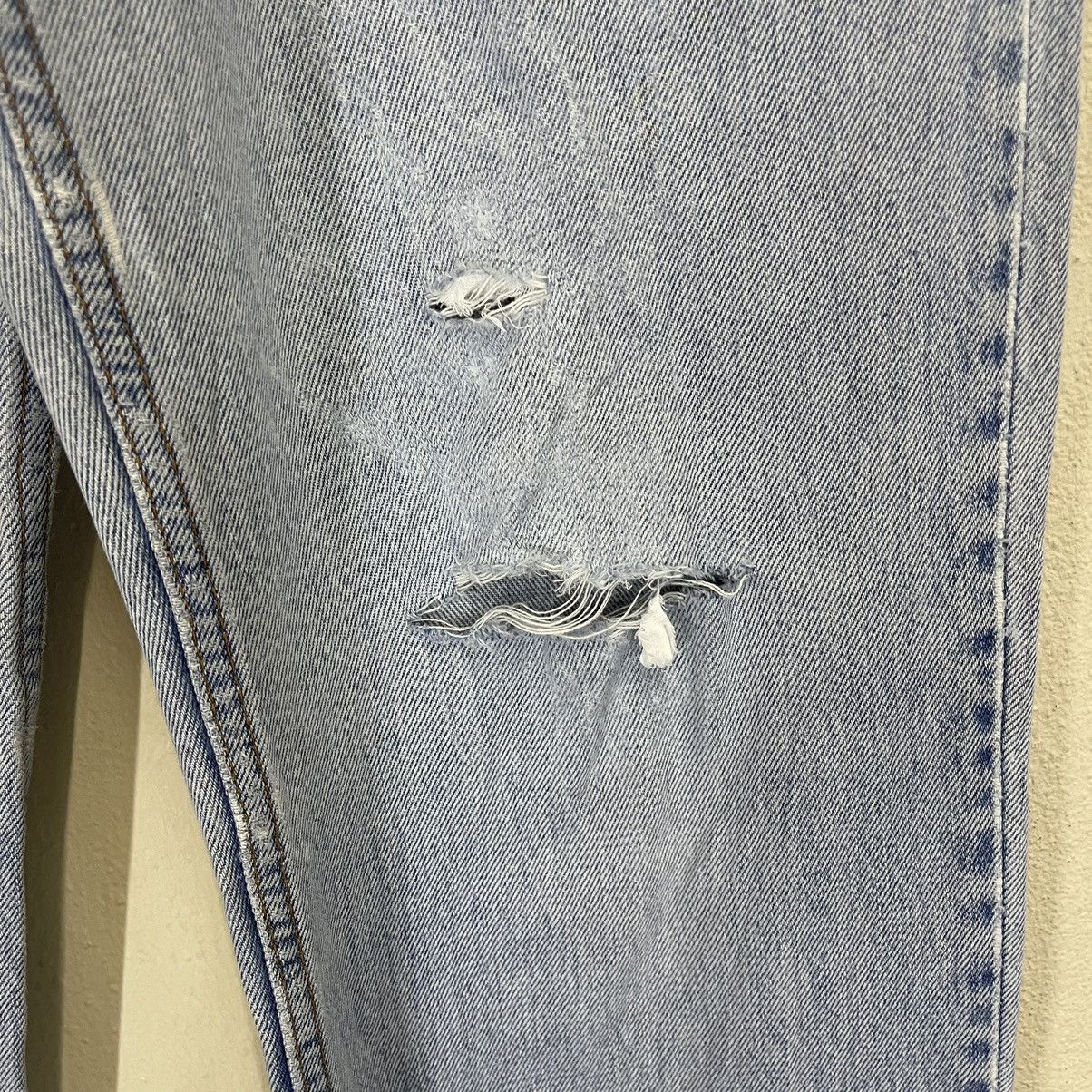 Levi's Vintage 90s Levi's 550 Relaxed Fit Made In Usa Distressed Size US 31 - 7 Thumbnail
