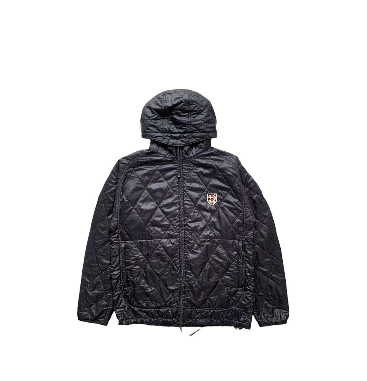 CABANE de ZUCCa 👹Vintage CABANE DE ZUCCA Light Puffer Hooded Jacket Size US L / EU 52-54 / 3 - 1 Thumbnail