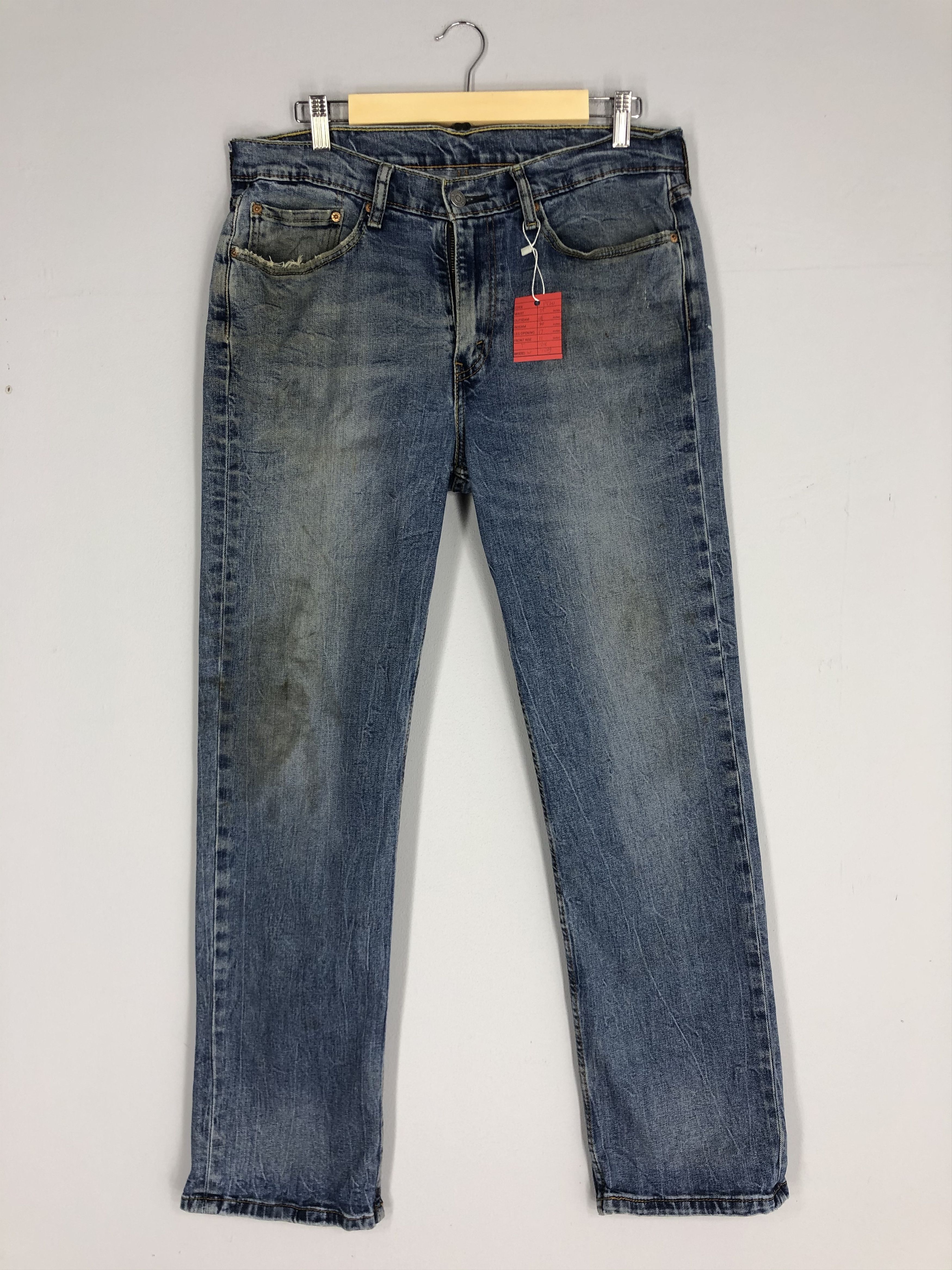 Vintage Levi's 514 Stone Washed Jean Size 35