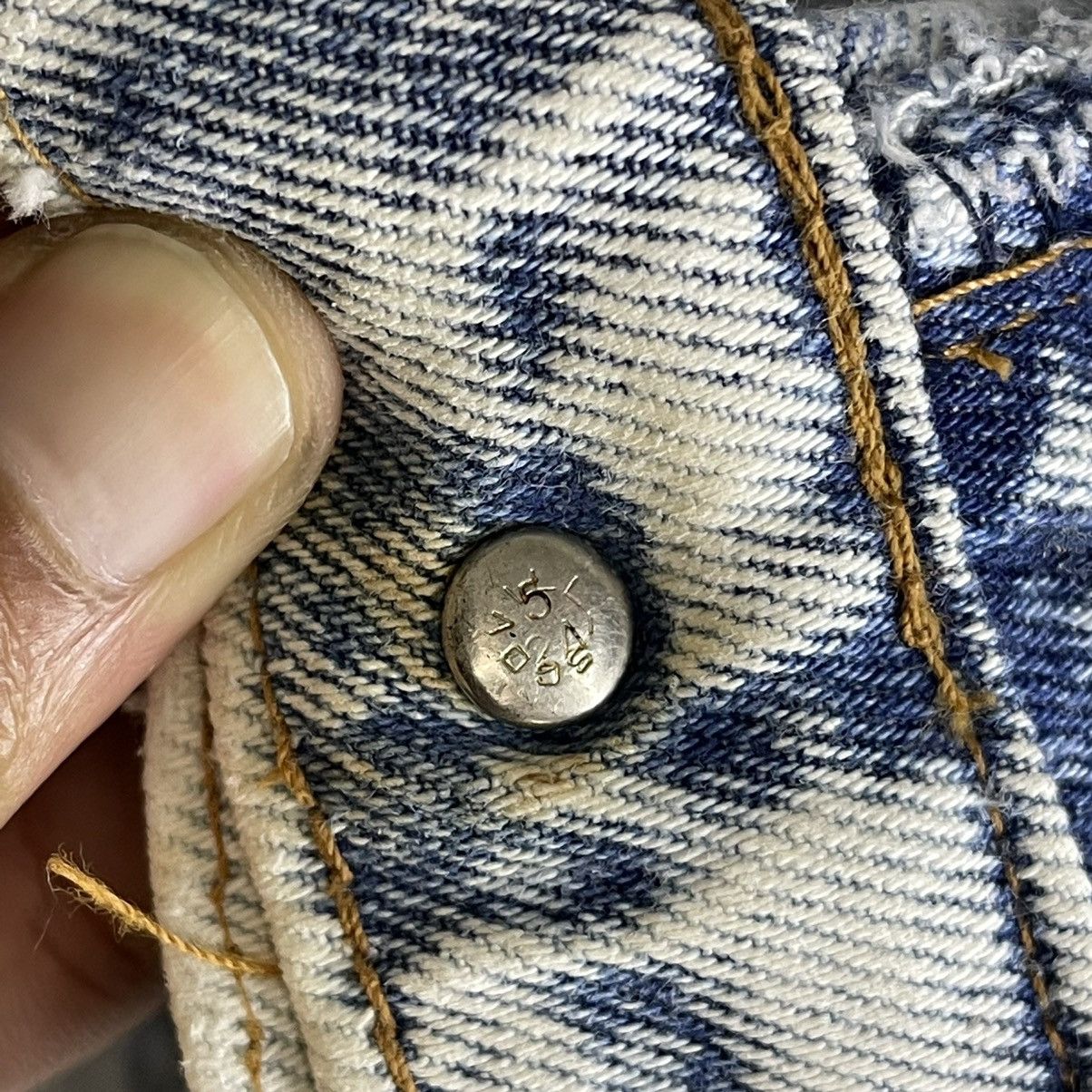 Vintage 25x27 Vtg 90s Wrangler Acid Wash Faded Dirty Denim Jeans Size US 26 / EU 42 - 17 Thumbnail
