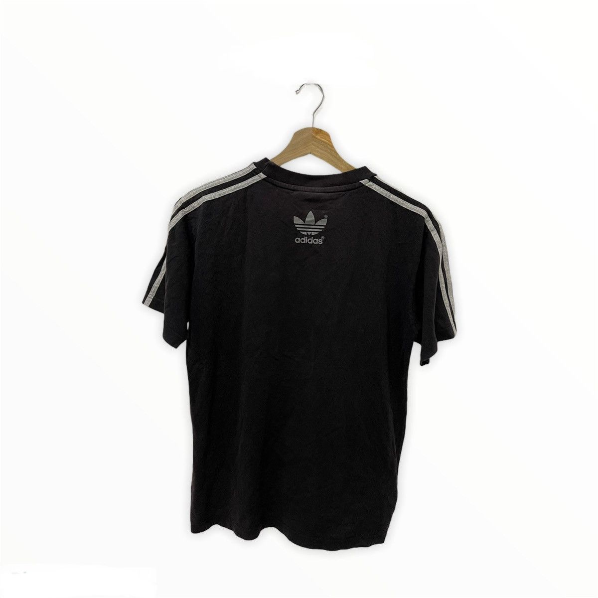 Adidas × Vintage Vintage 90s Adidas Trofoil Big Logo Tshirt Size US M / EU 48-50 / 2 - 2 Thumbnail