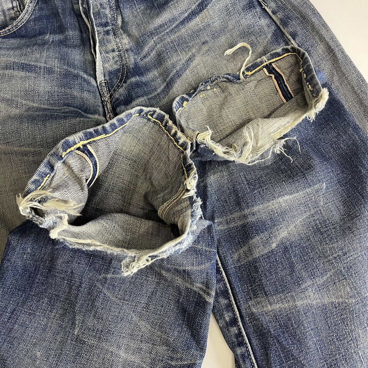 Levi's 29x31 90s Levis 501 Big E Japan Selvedge Denim Faded Blue Size US 29 - 17 Thumbnail