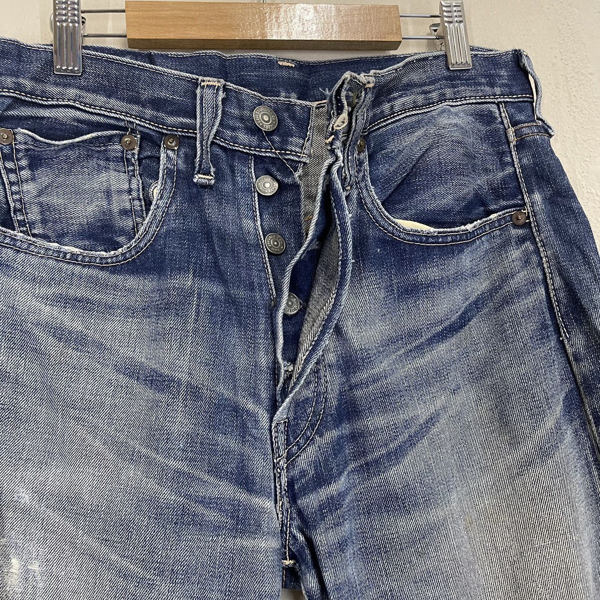 Levi's 29x31 90s Levis 501 Big E Japan Selvedge Denim Faded Blue Size US 29 - 4 Thumbnail