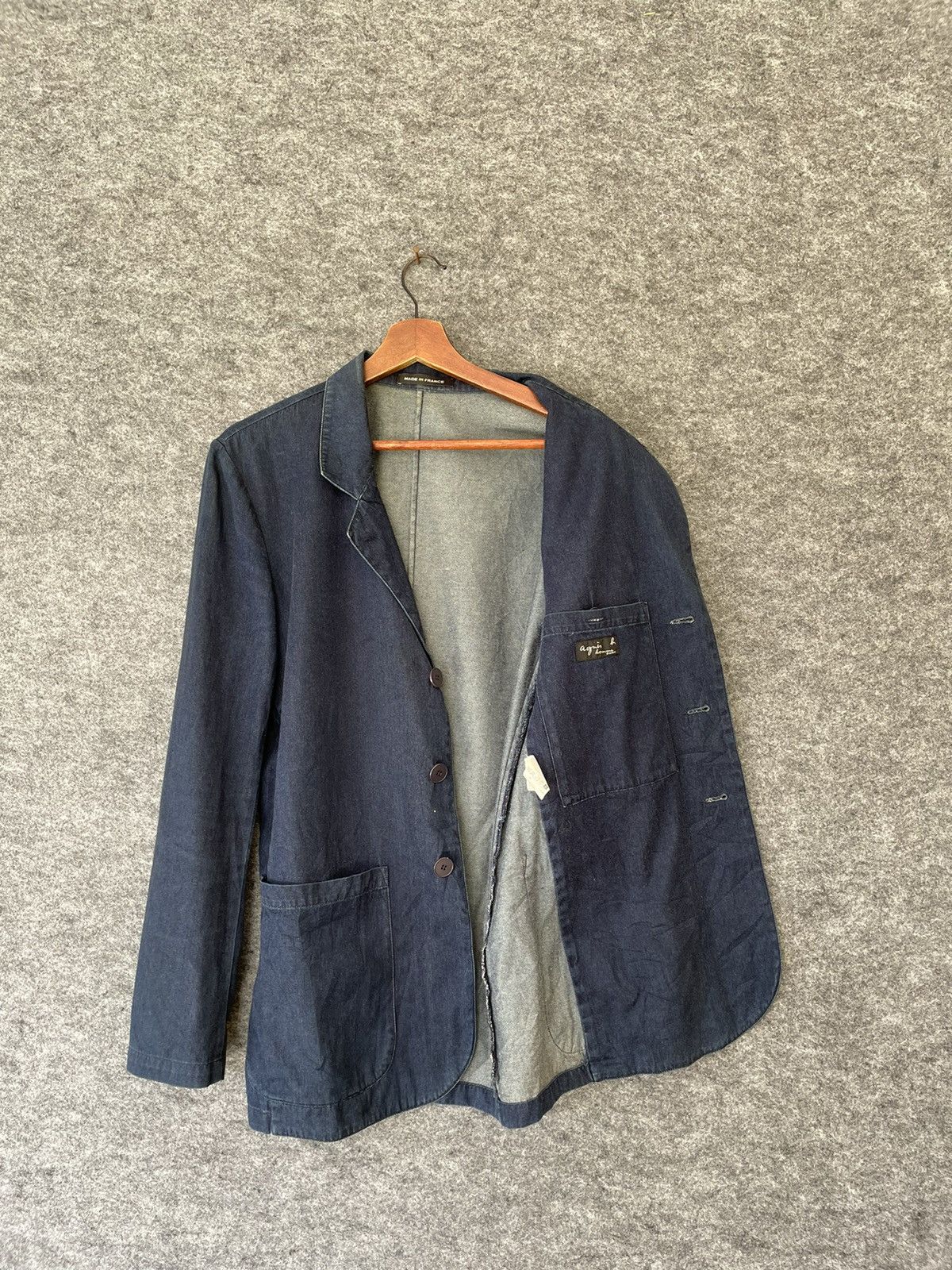 agnes b. AGNES B DENIM JACKET Size US M / EU 48-50 / 2 - 5 Thumbnail