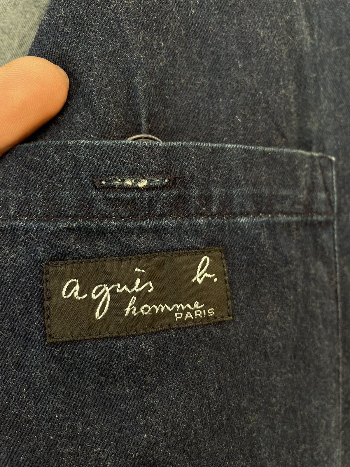 agnes b. AGNES B DENIM JACKET Size US M / EU 48-50 / 2 - 6 Thumbnail