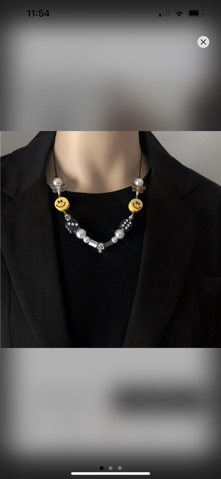 Jewelry Smiley Necklace ASAP ROCKY Size ONE SIZE - 1 Thumbnail