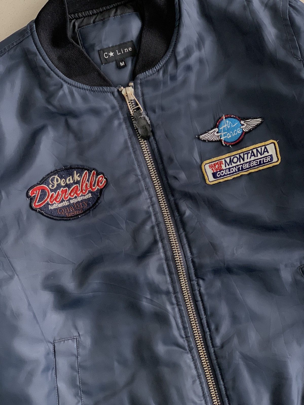 Japanese Brand Vintage Cline Patches Bomber Jacket Size US M / EU 48-50 / 2 - 2 Thumbnail