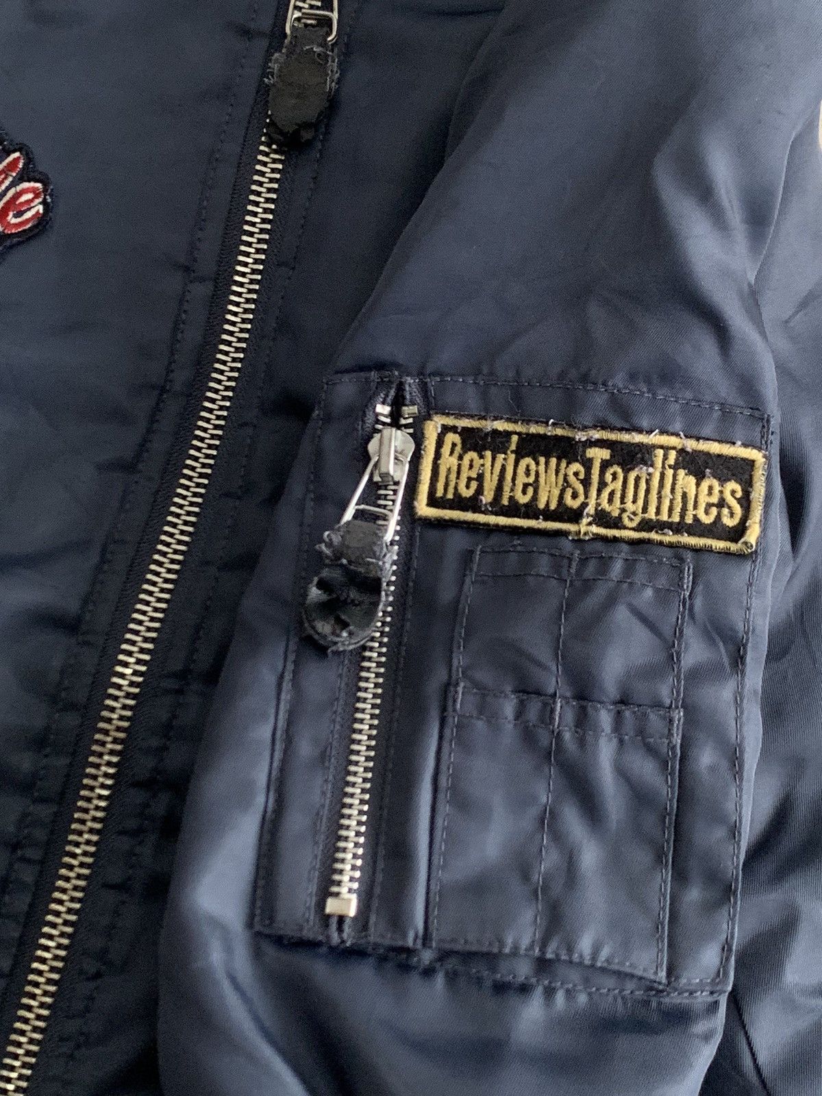 Japanese Brand Vintage Cline Patches Bomber Jacket Size US M / EU 48-50 / 2 - 3 Thumbnail