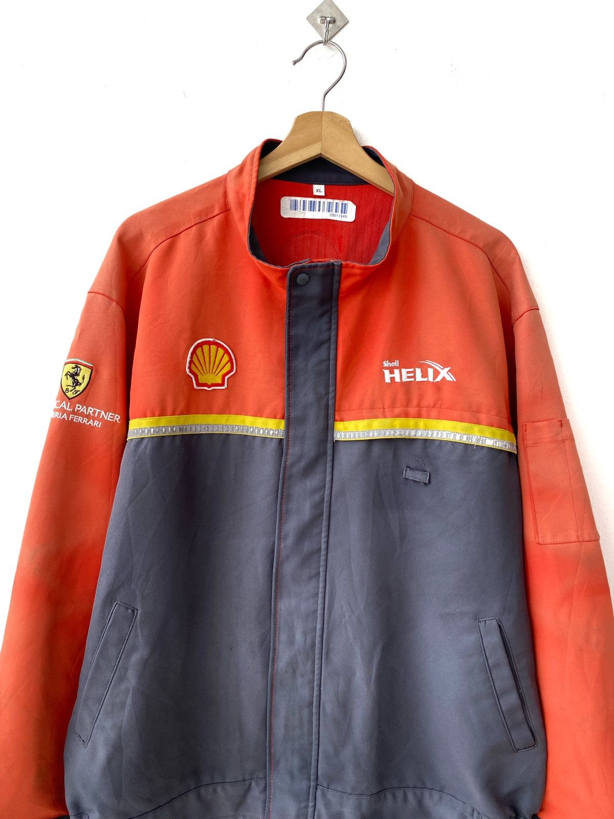 Ferrari Official Shell Helix Ferrari Workers Jacket Size US XL / EU 56 / 4 - 2 Thumbnail