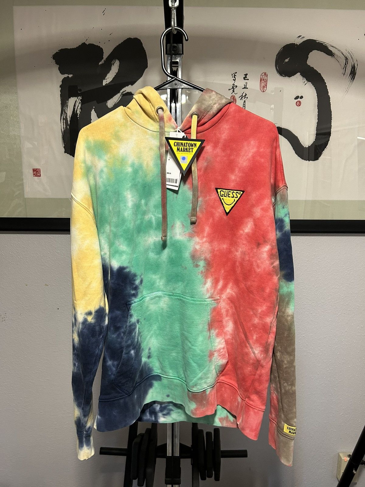 Guess x chinatown market hoodie sale