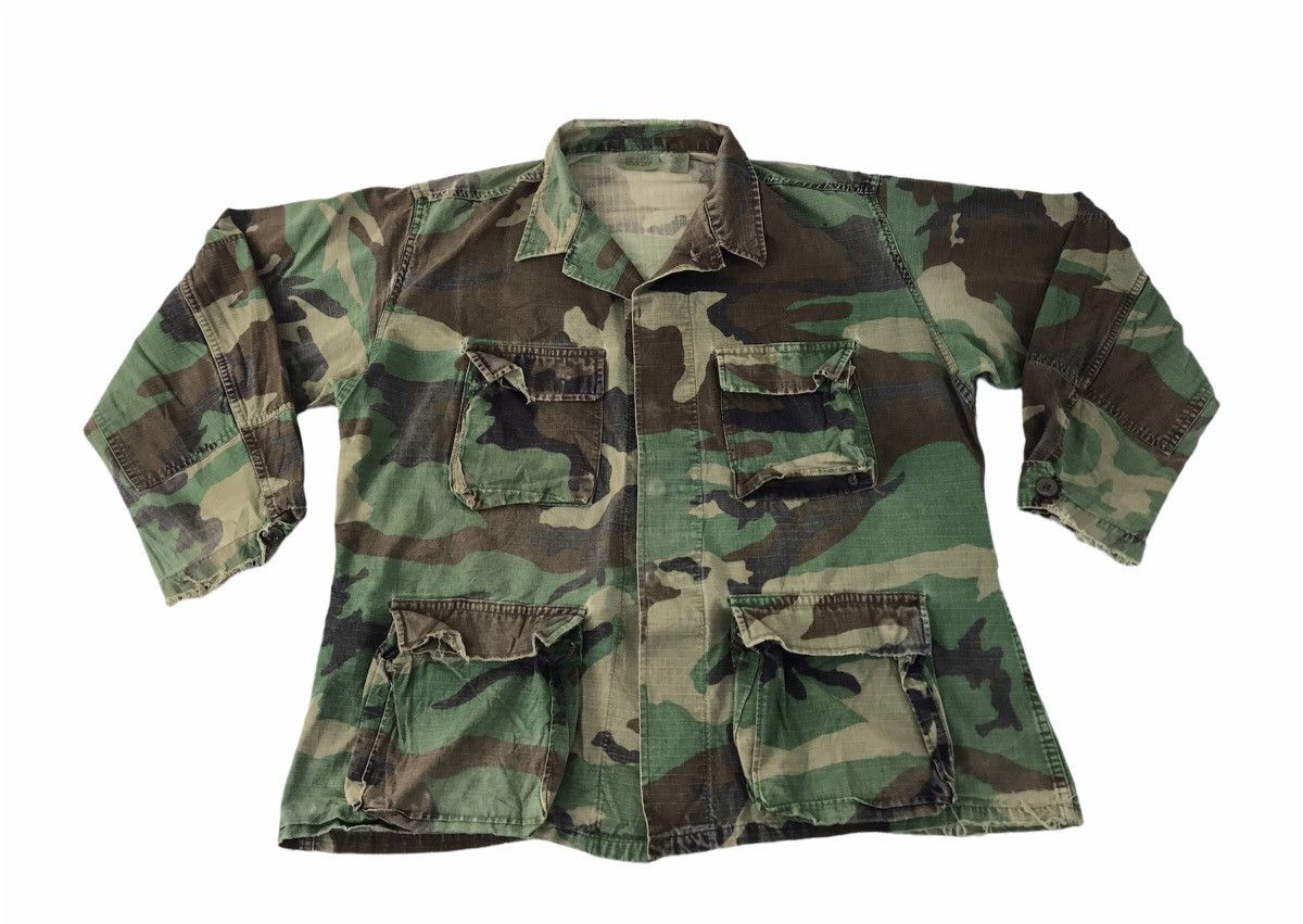 Uniform Wares 90s NATO Combat Army Uniform Button Up Shirt Multi Pockets Size US XXL / EU 58 / 5 - 1 Thumbnail