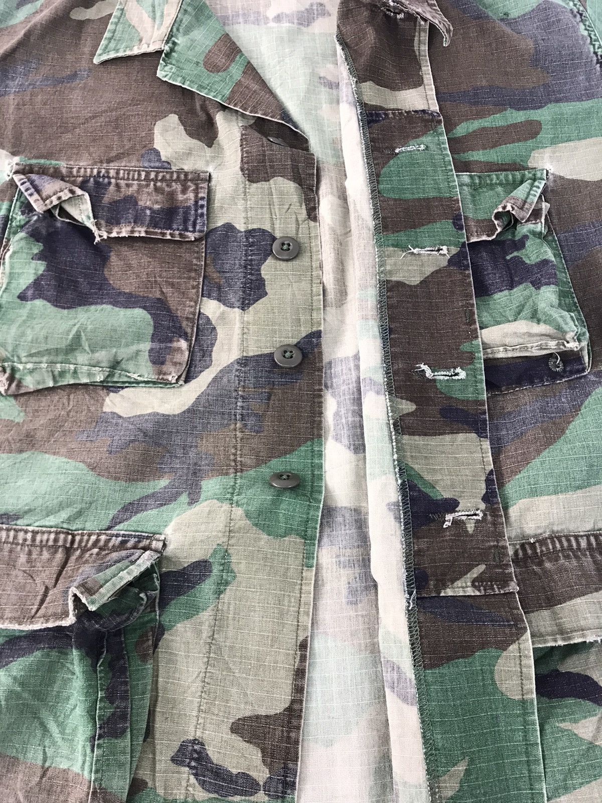 Uniform Wares 90s NATO Combat Army Uniform Button Up Shirt Multi Pockets Size US XXL / EU 58 / 5 - 4 Thumbnail