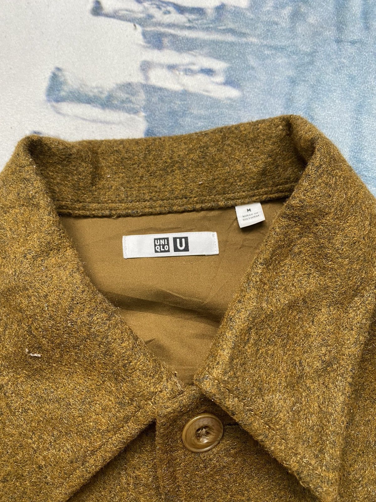 Undercover × Uniqlo Undercover Double Pocket Wool Shirts Size US M / EU 48-50 / 2 - 6 Thumbnail