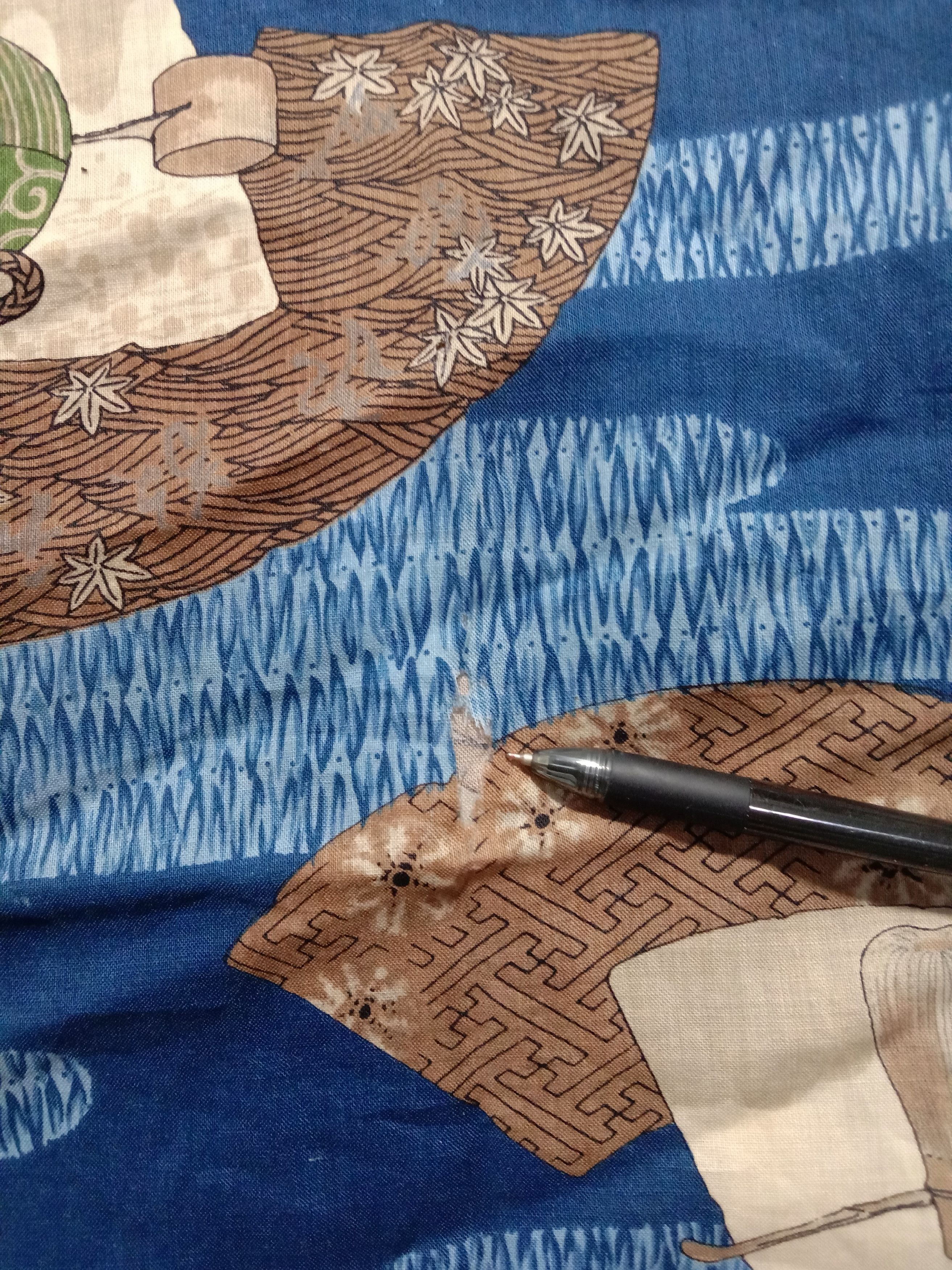 Japanese Brand Vintage Kimono Japanese Fan Art All Over Printed Haori Size XL / US 12-14 / IT 48-50 - 6 Thumbnail
