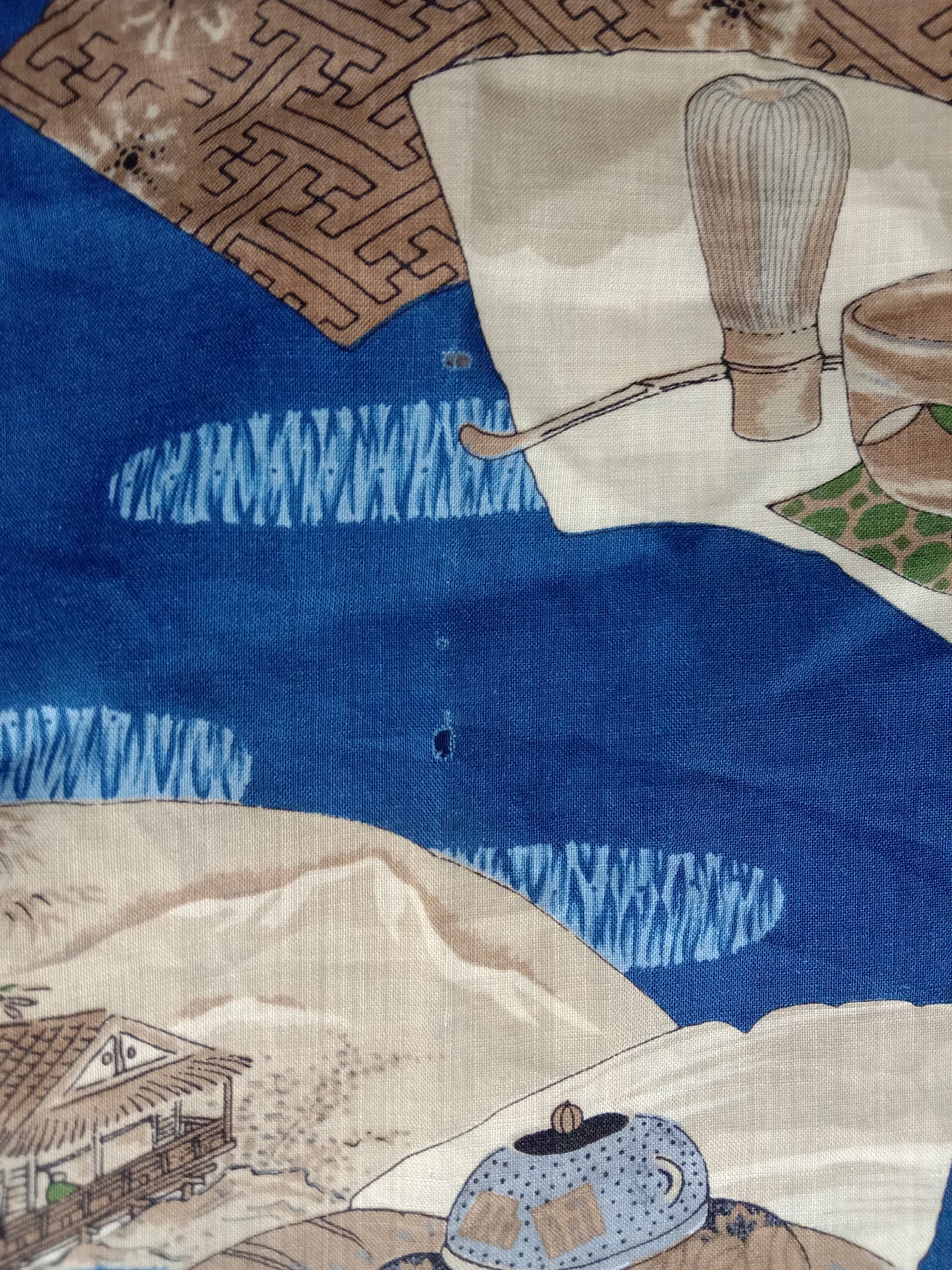 Japanese Brand Vintage Kimono Japanese Fan Art All Over Printed Haori Size XL / US 12-14 / IT 48-50 - 7 Thumbnail
